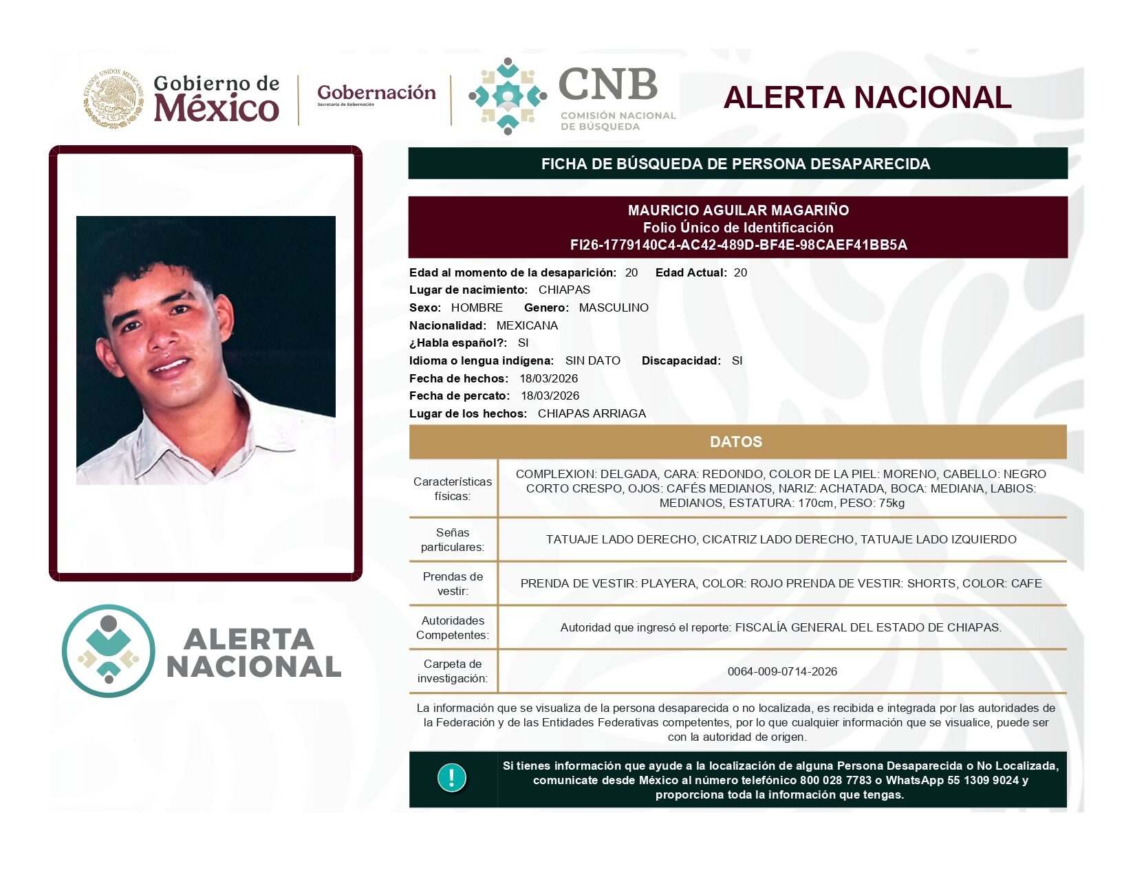 MAURICIO AGUILAR MAGARIÑO