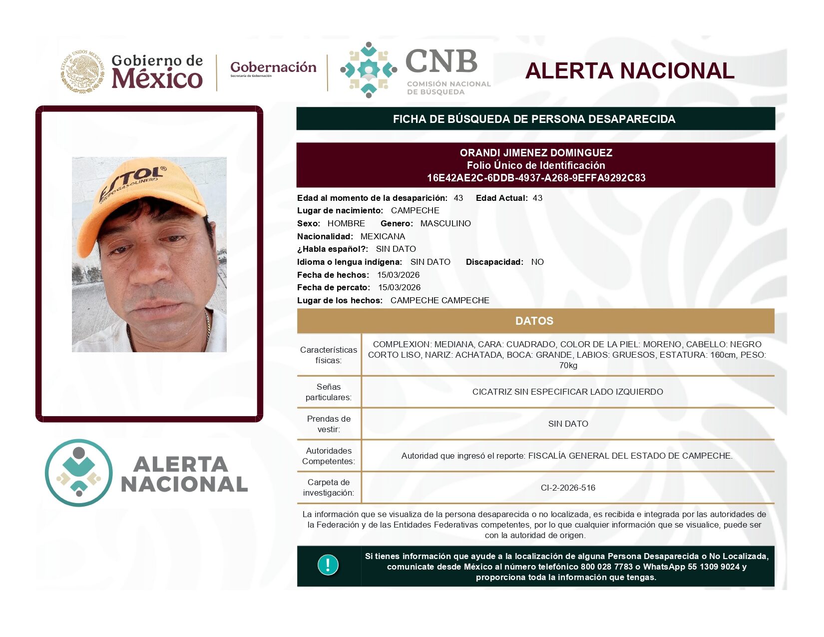 ORANDI JIMENEZ DOMINGUEZ