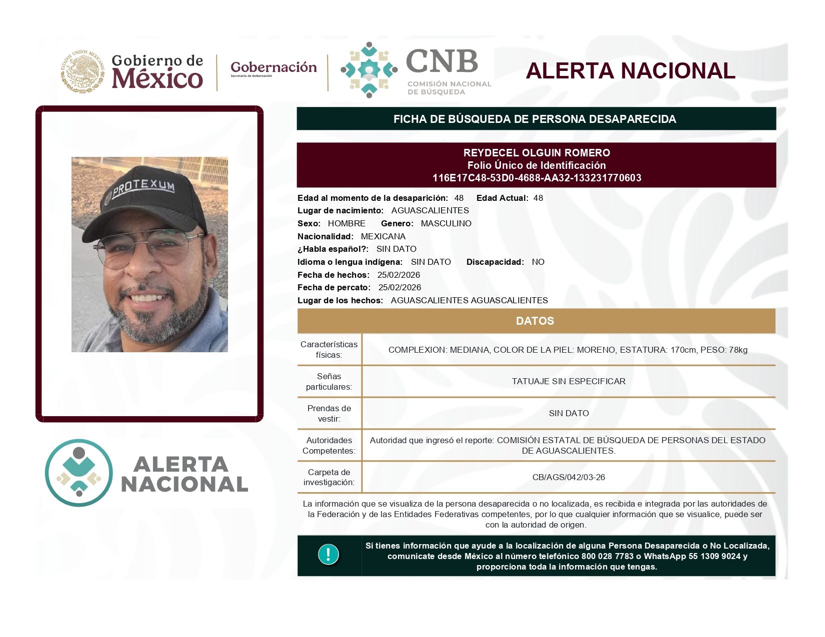 REYDECEL OLGUIN ROMERO