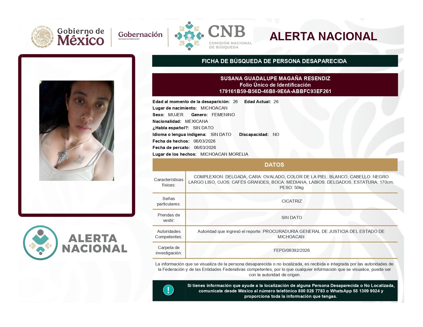 SUSANA GUADALUPE MAGAÑA RESENDIZ