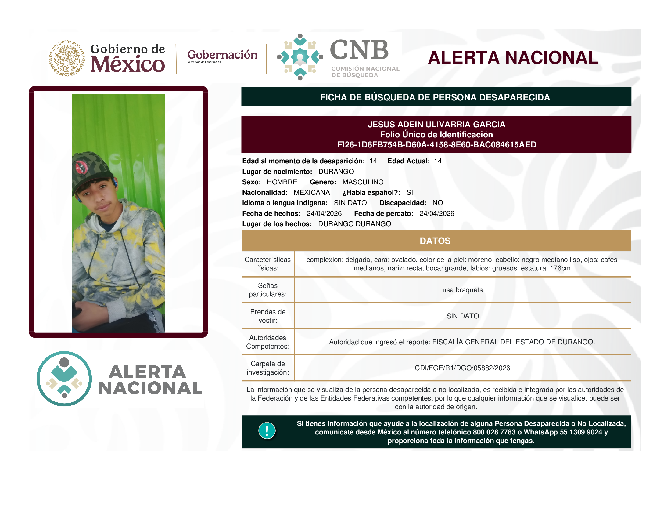 JESUS ADEIN ULIVARRIA GARCIA