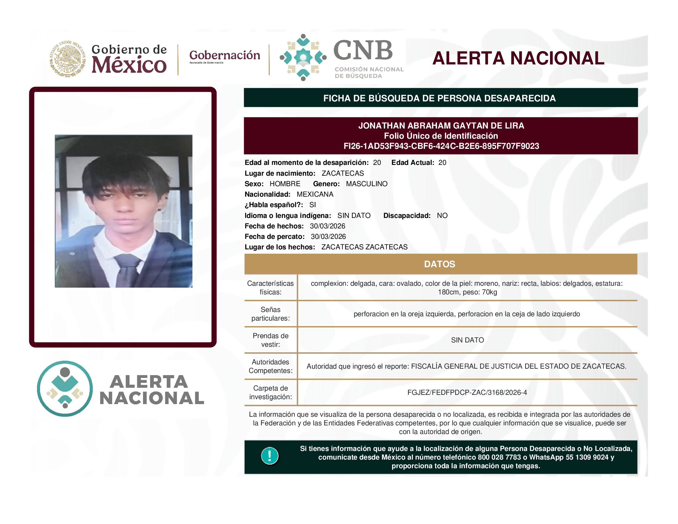 JONATHAN ABRAHAM GAYTAN DE LIRA