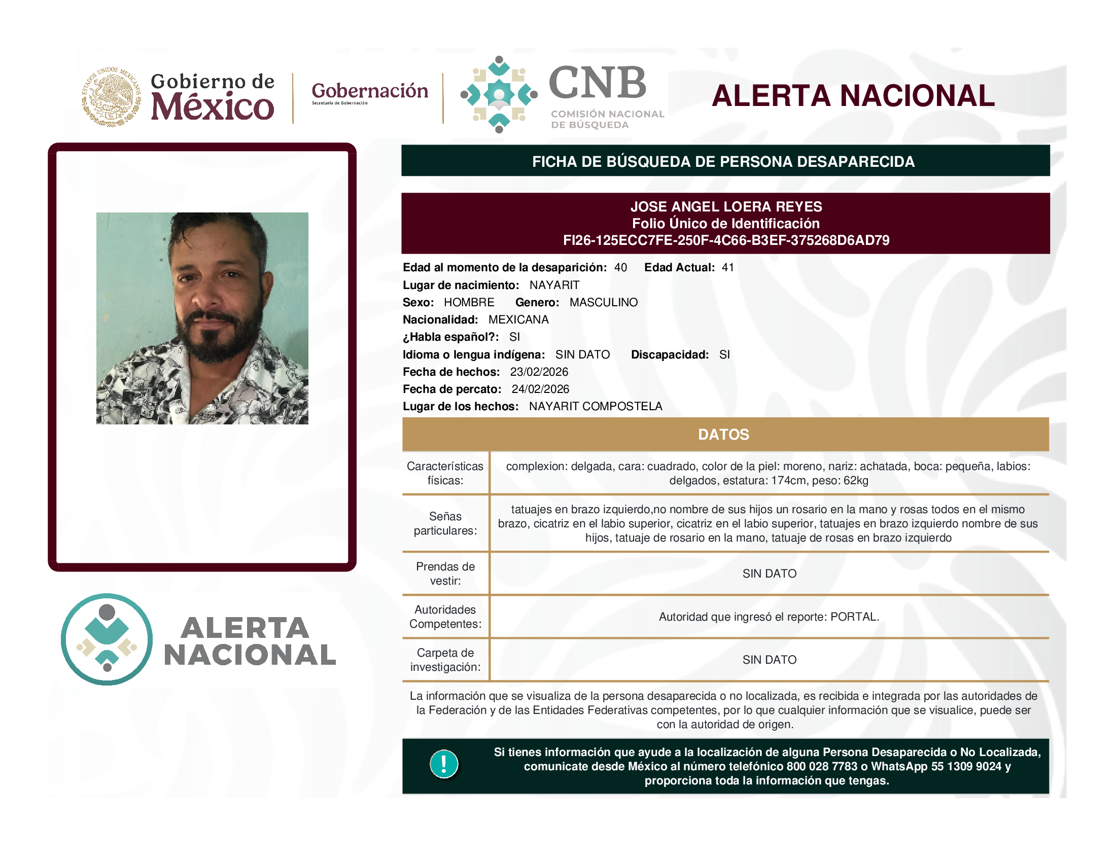 JOSE ANGEL LOERA REYES