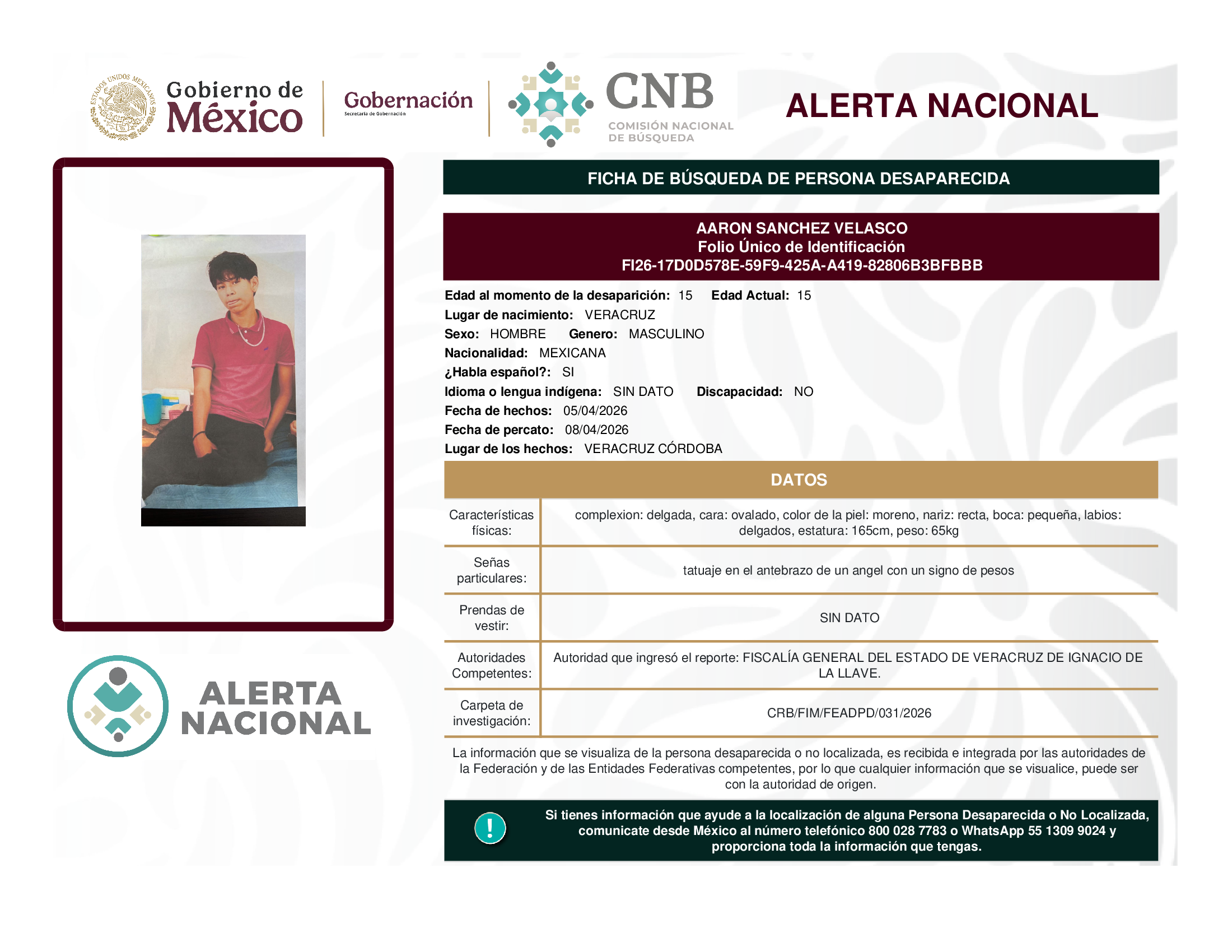 AARON SANCHEZ VELASCO