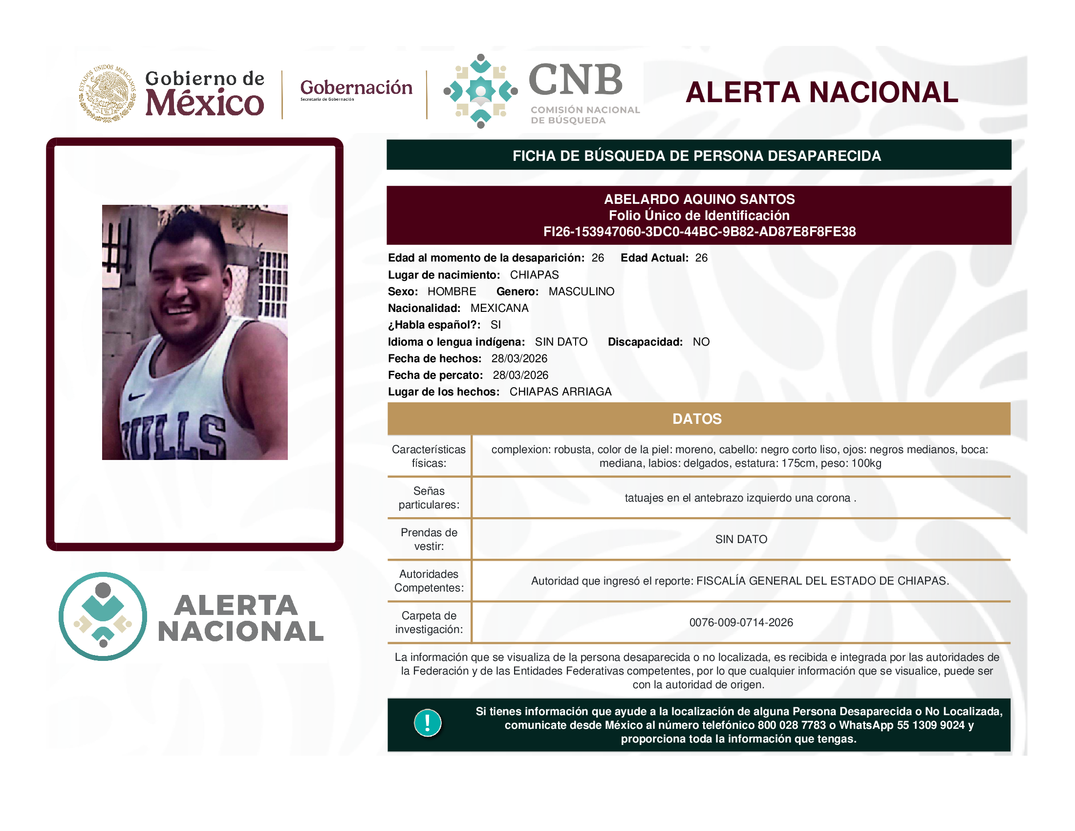 ABELARDO AQUINO SANTOS