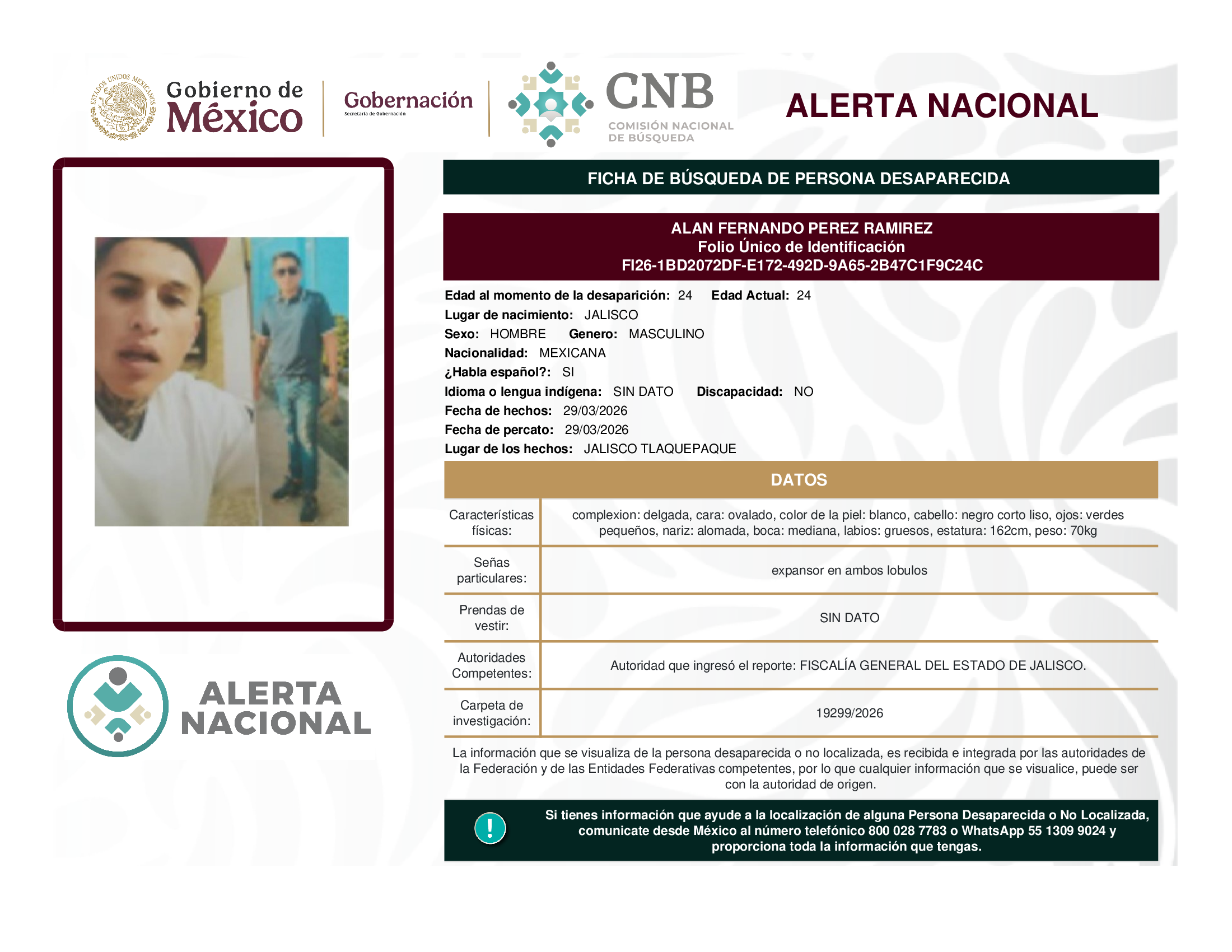 ALAN FERNANDO PEREZ RAMIREZ