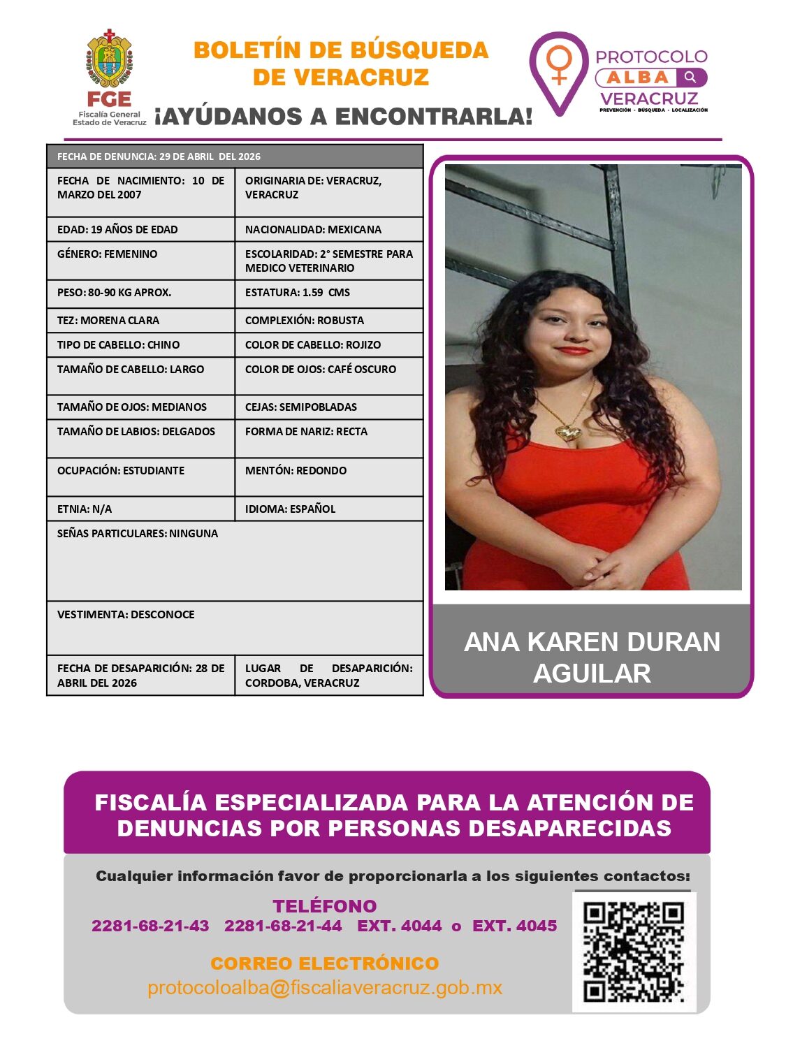 ANA KAREN DURAN AGUILAR