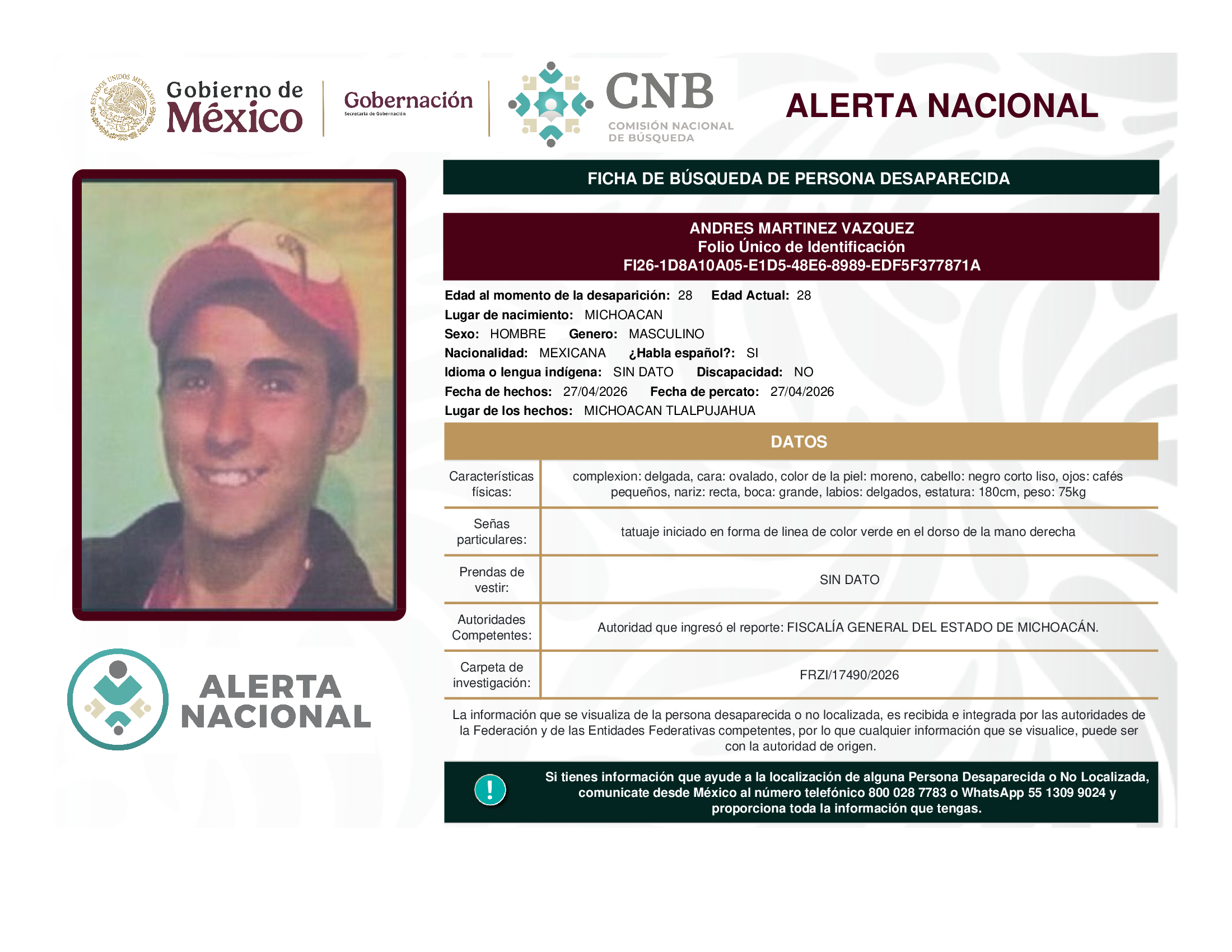 ANDRES MARTINEZ VAZQUEZ