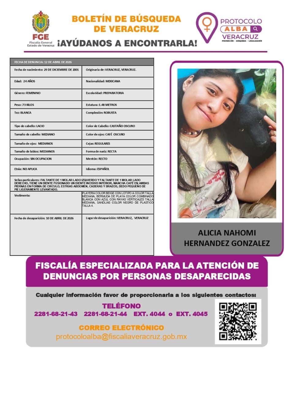 Alicia Nahomi Hernández González