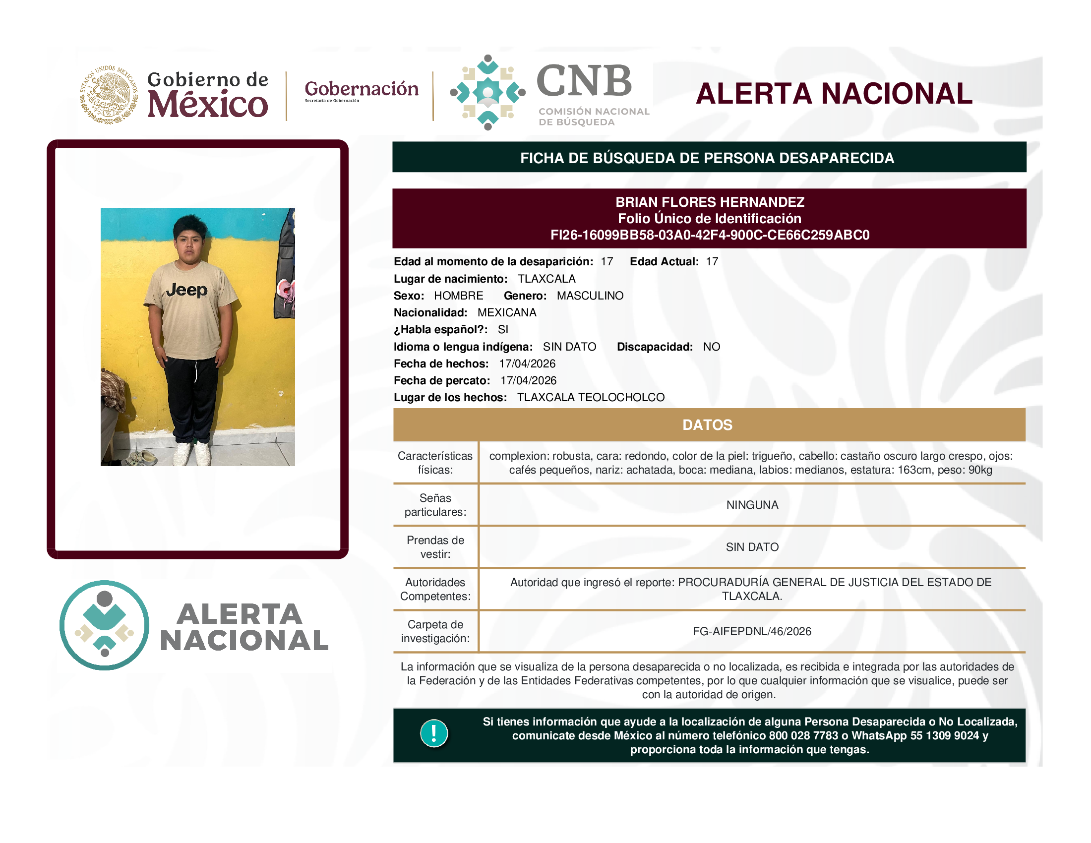 BRIAN FLORES HERNANDEZ