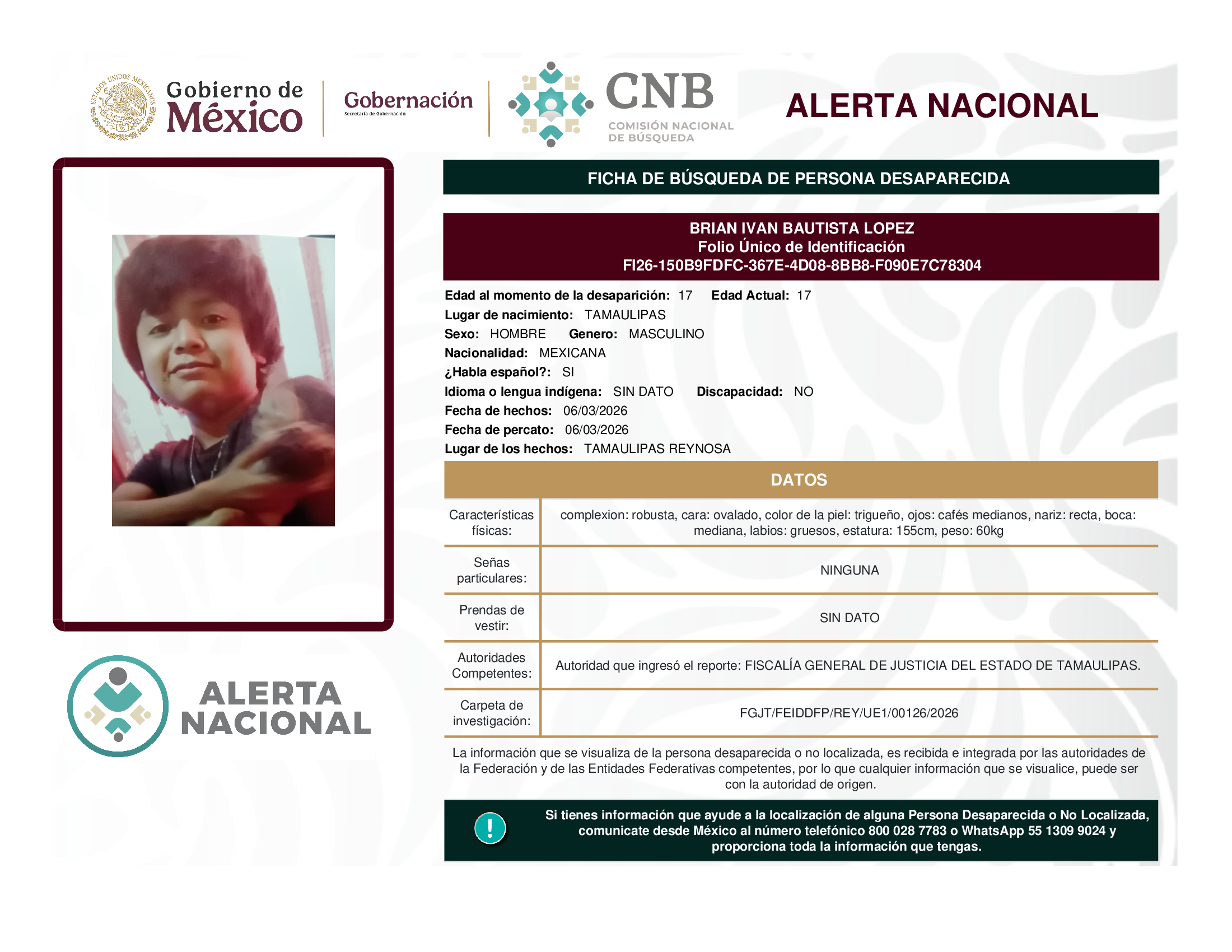 BRIAN IVAN BAUTISTA LOPEZ