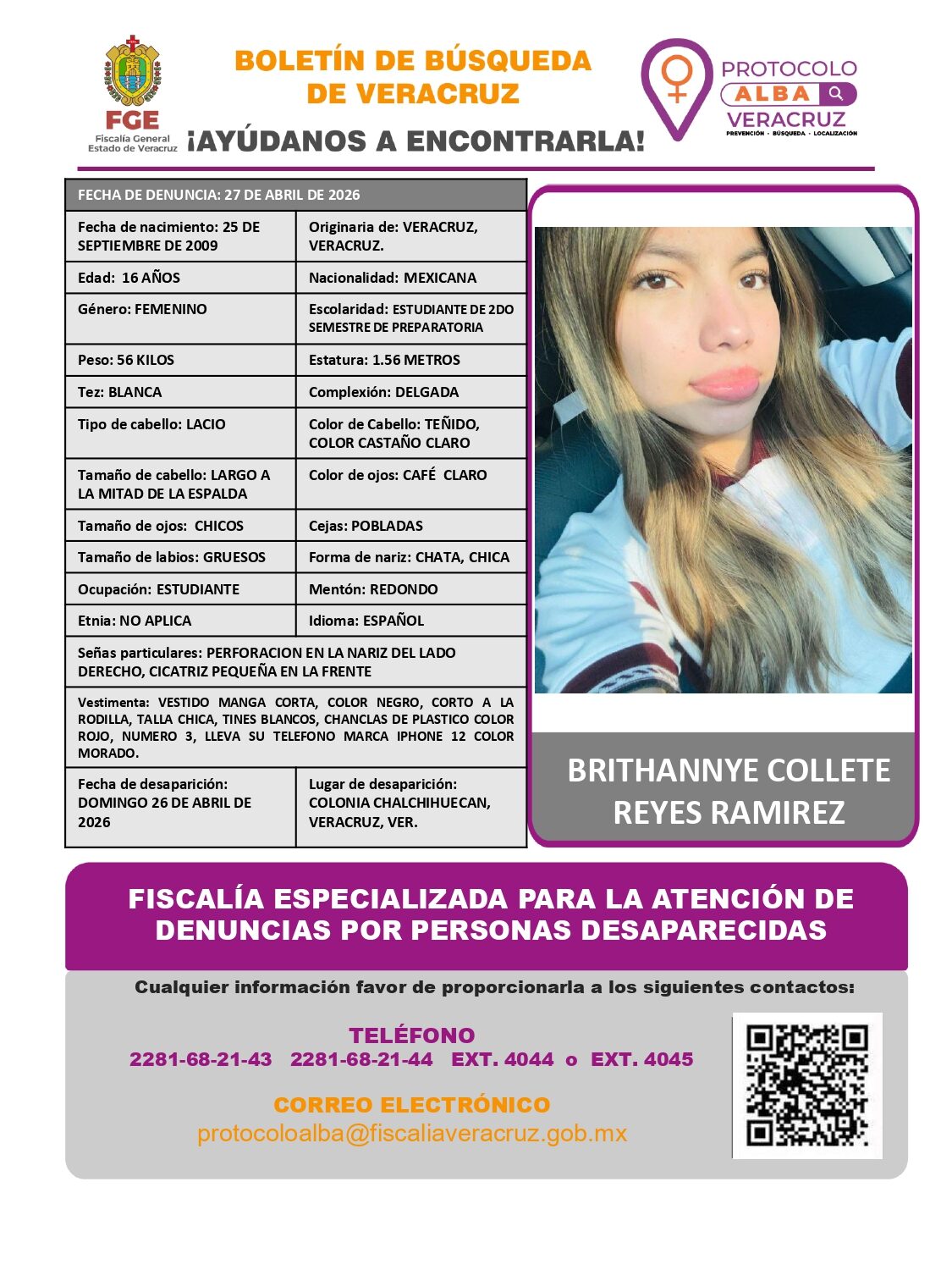 BRITHANNYE COLLETE REYES RAMIREZ