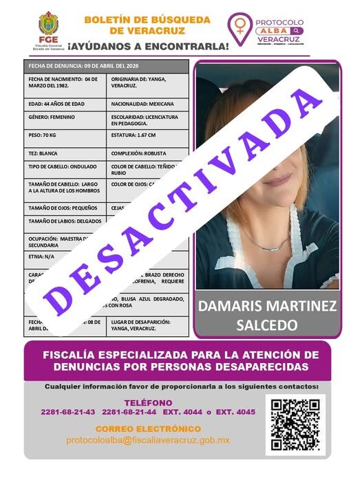 DAMARIS MARTINEZ SALCEDO