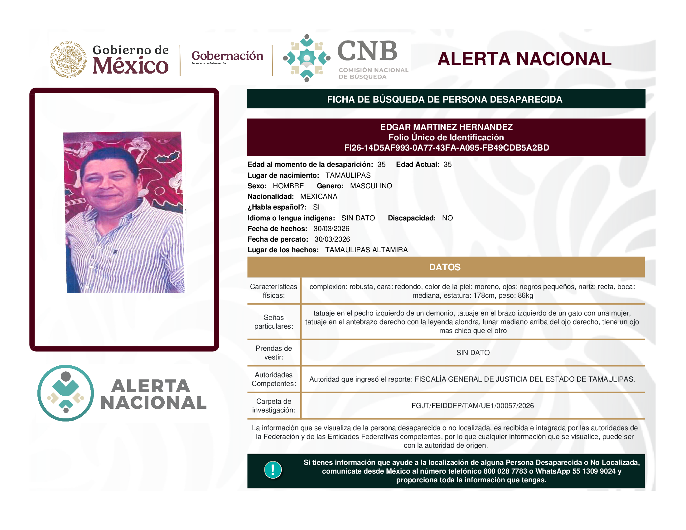 EDGAR MARTINEZ HERNANDEZ