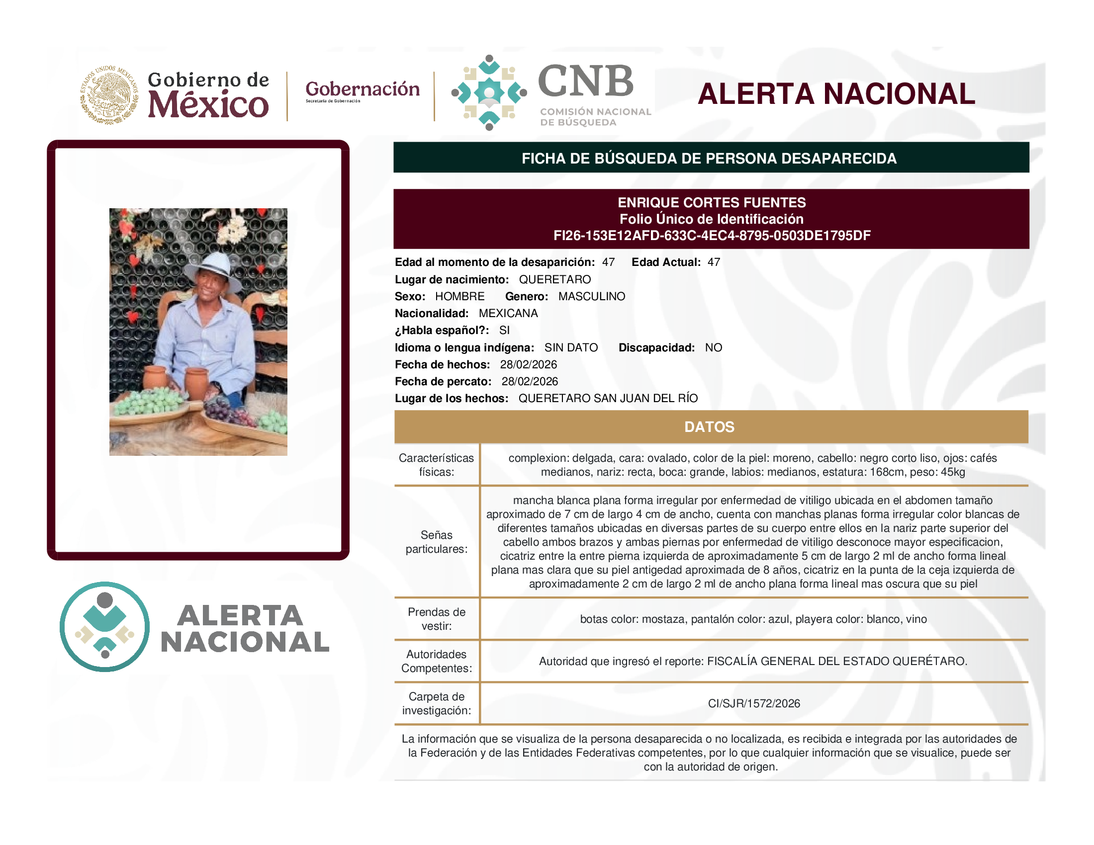 ENRIQUE CORTES FUENTES