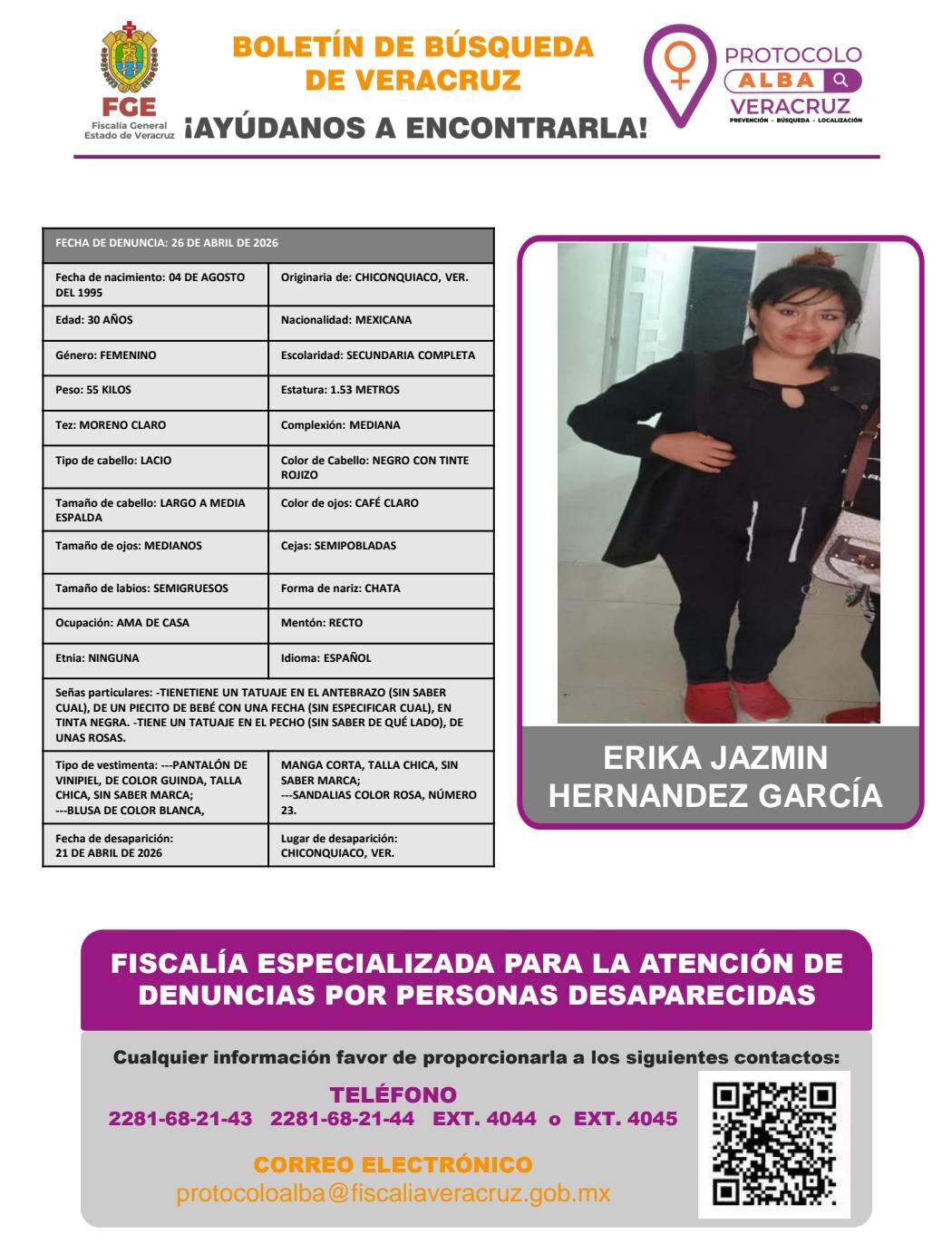 ERIKA JAZMIN HERNANDEZ GARCIA