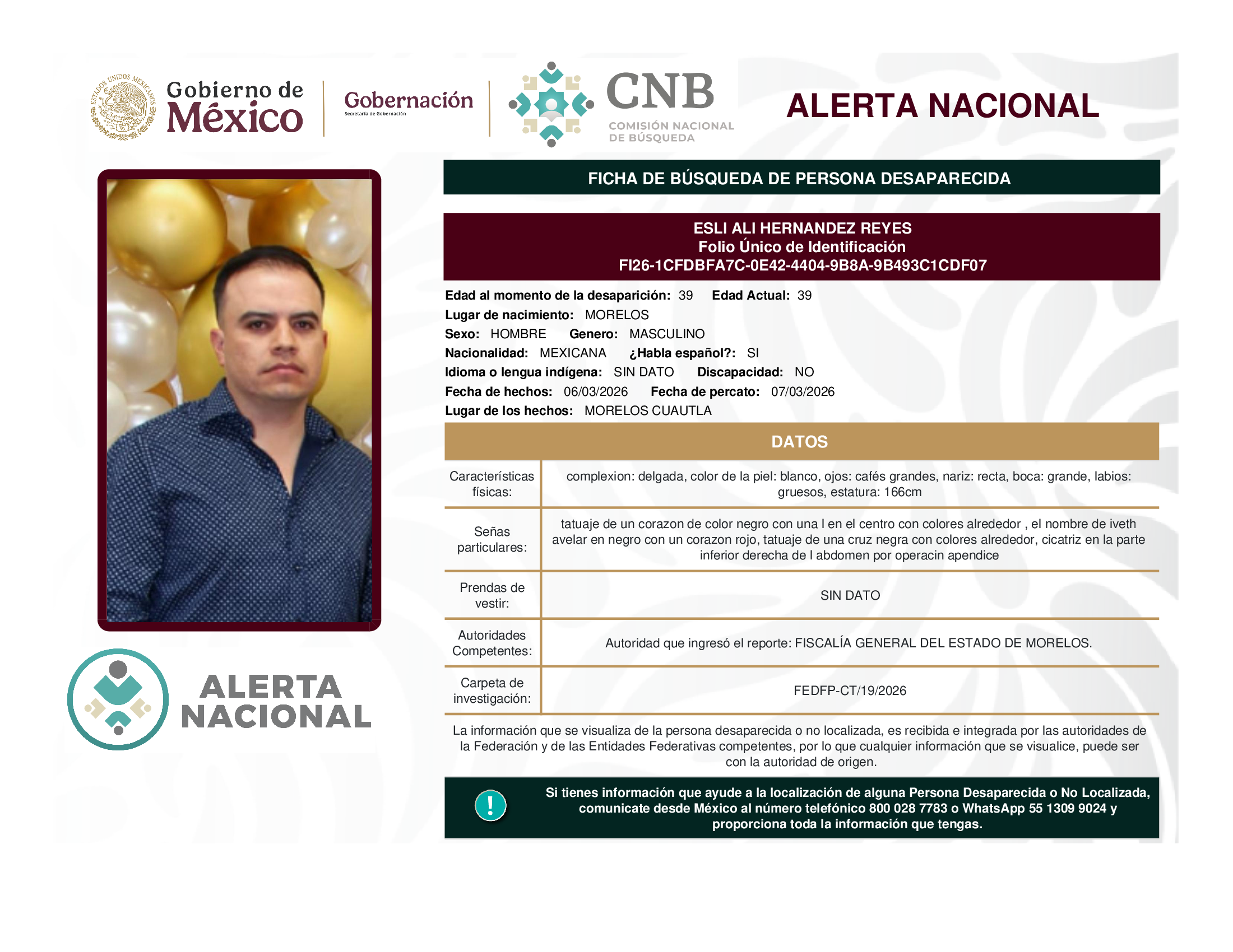 ESLI ALI HERNANDEZ REYES