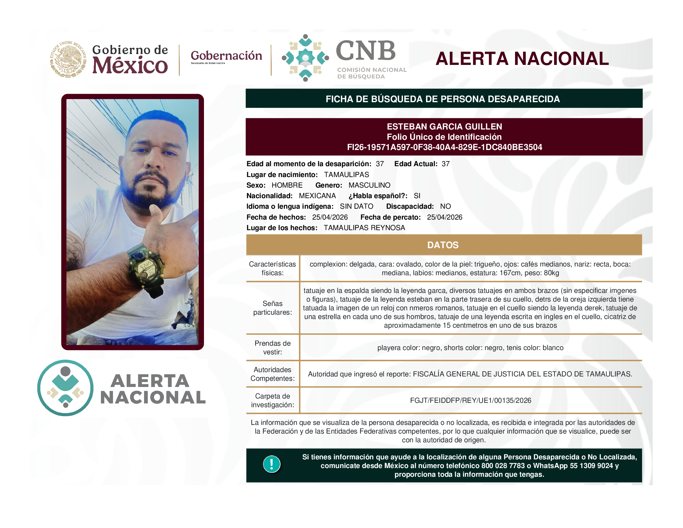 ESTEBAN GARCIA GUILLEN