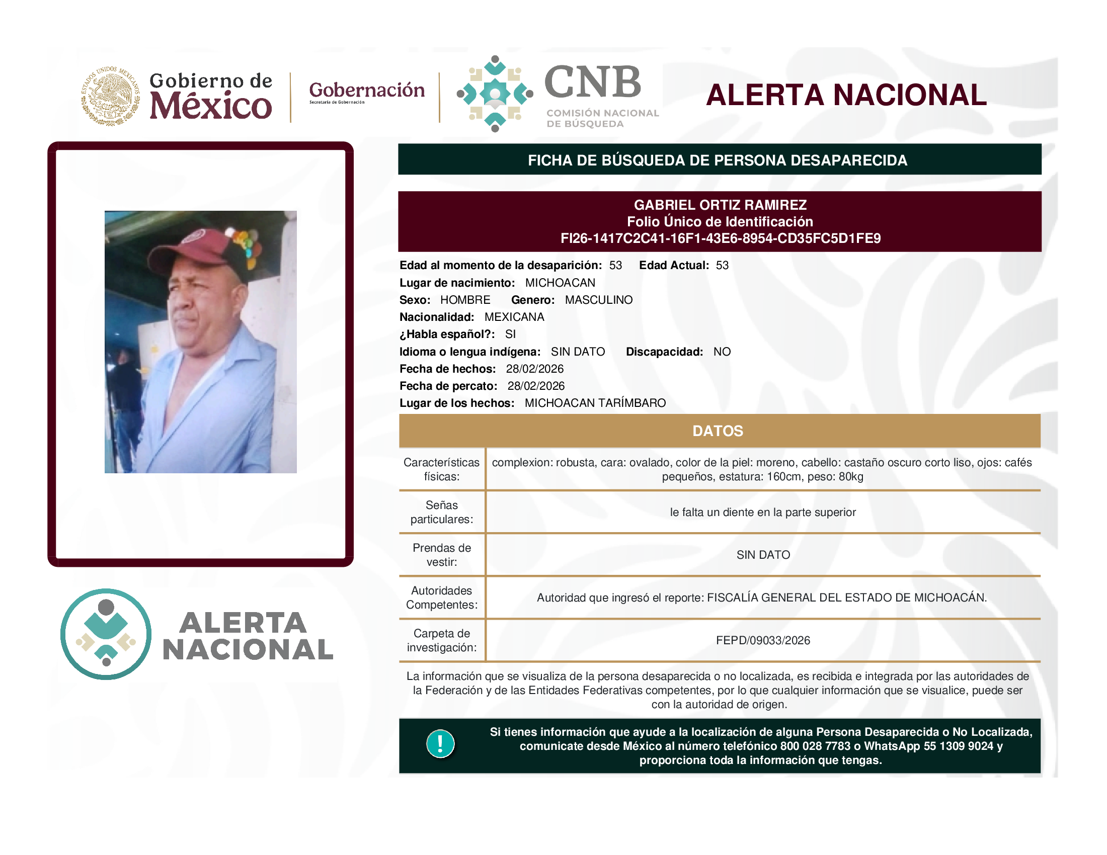 GABRIEL ORTIZ RAMIREZ