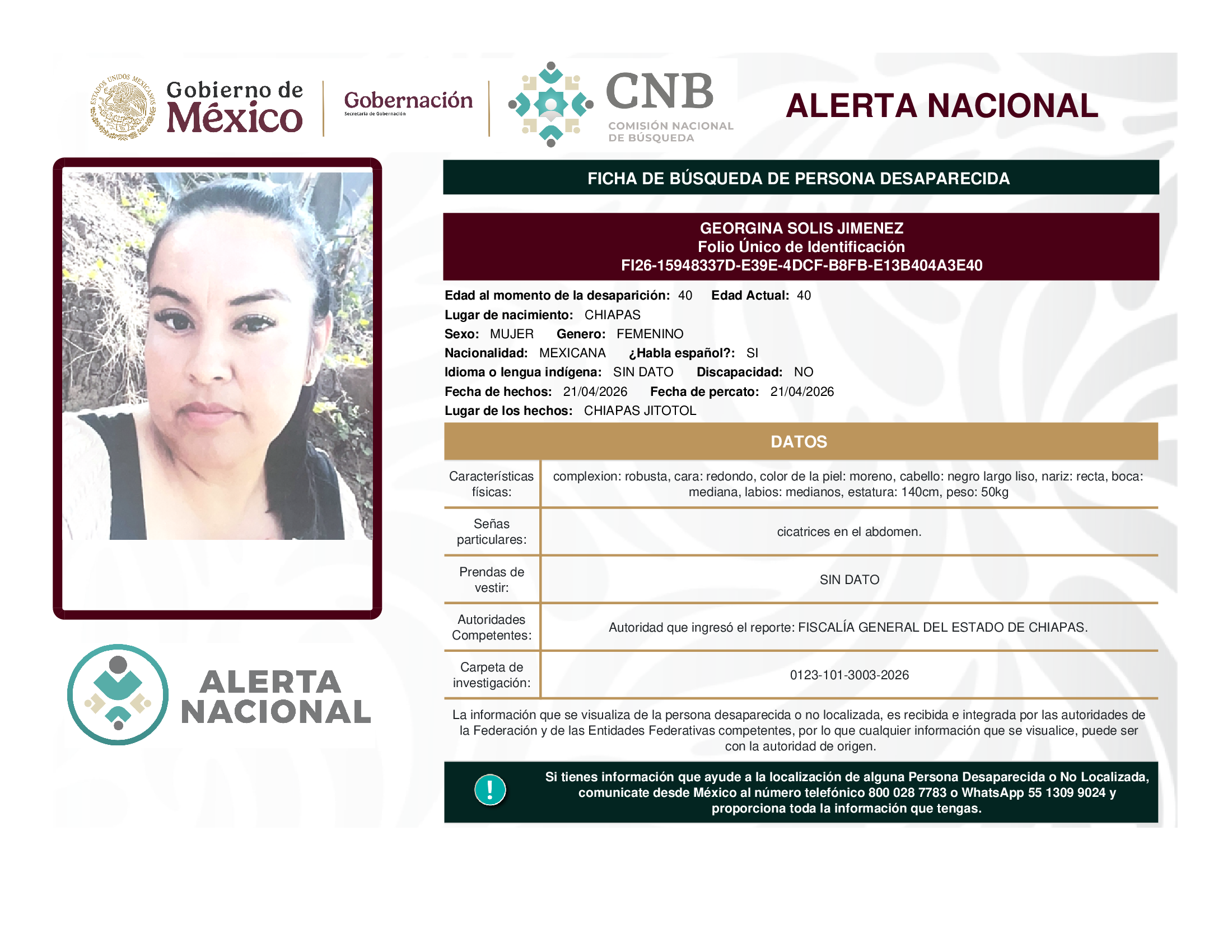 GEORGINA SOLIS JIMENEZ