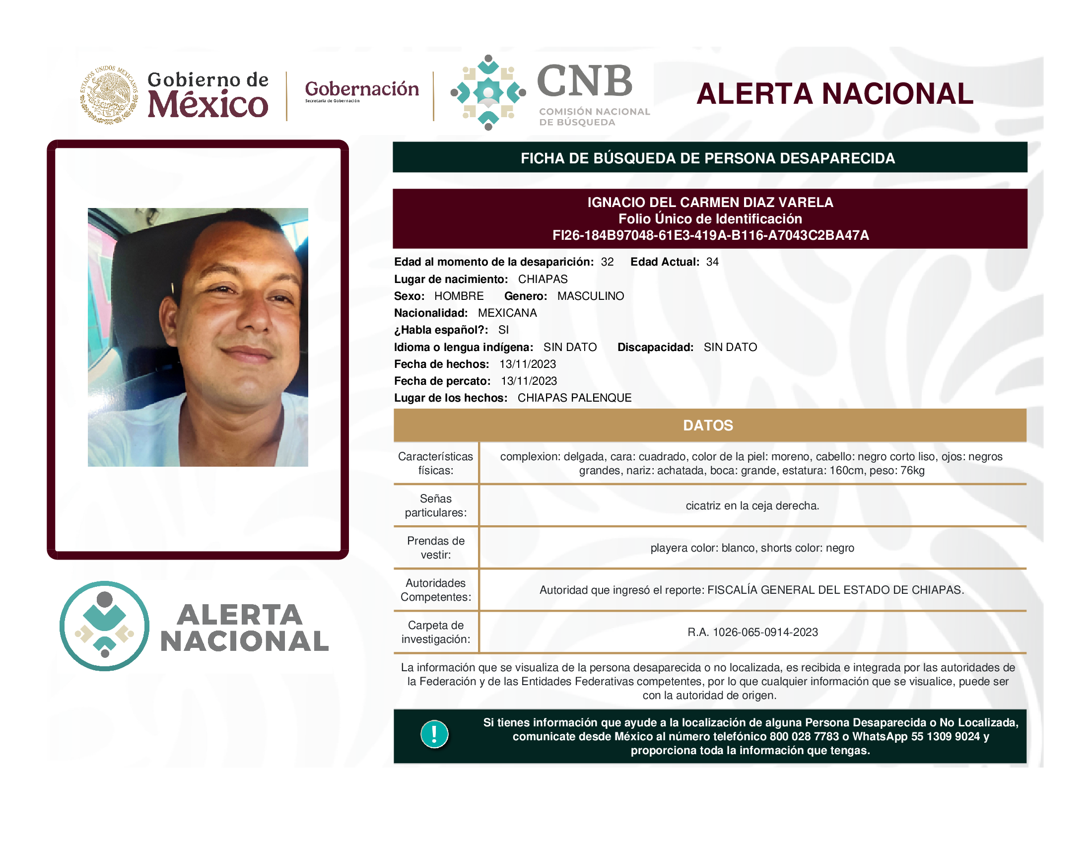 IGNACIO DEL CARMEN DIAZ VARELA