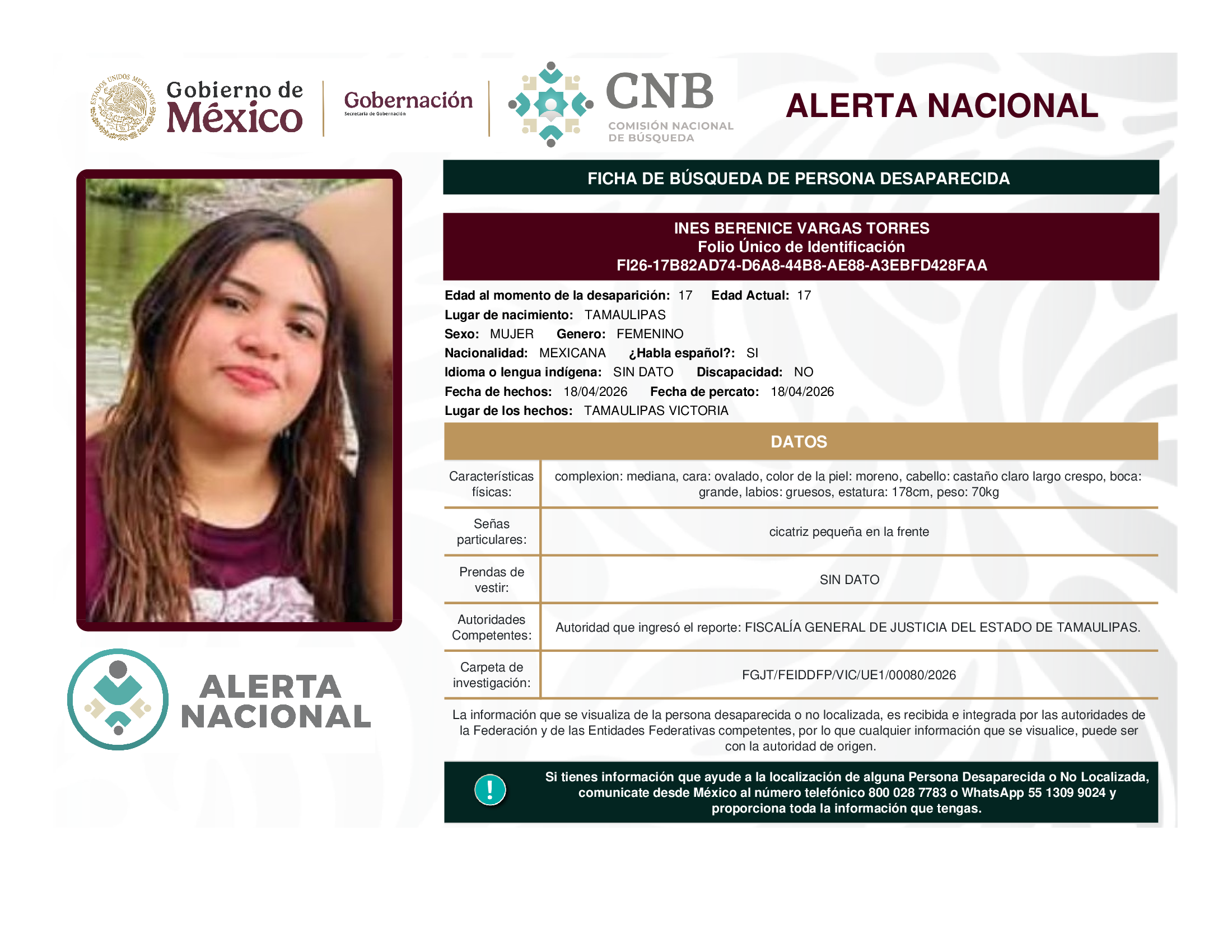 INES BERENICE VARGAS TORRES