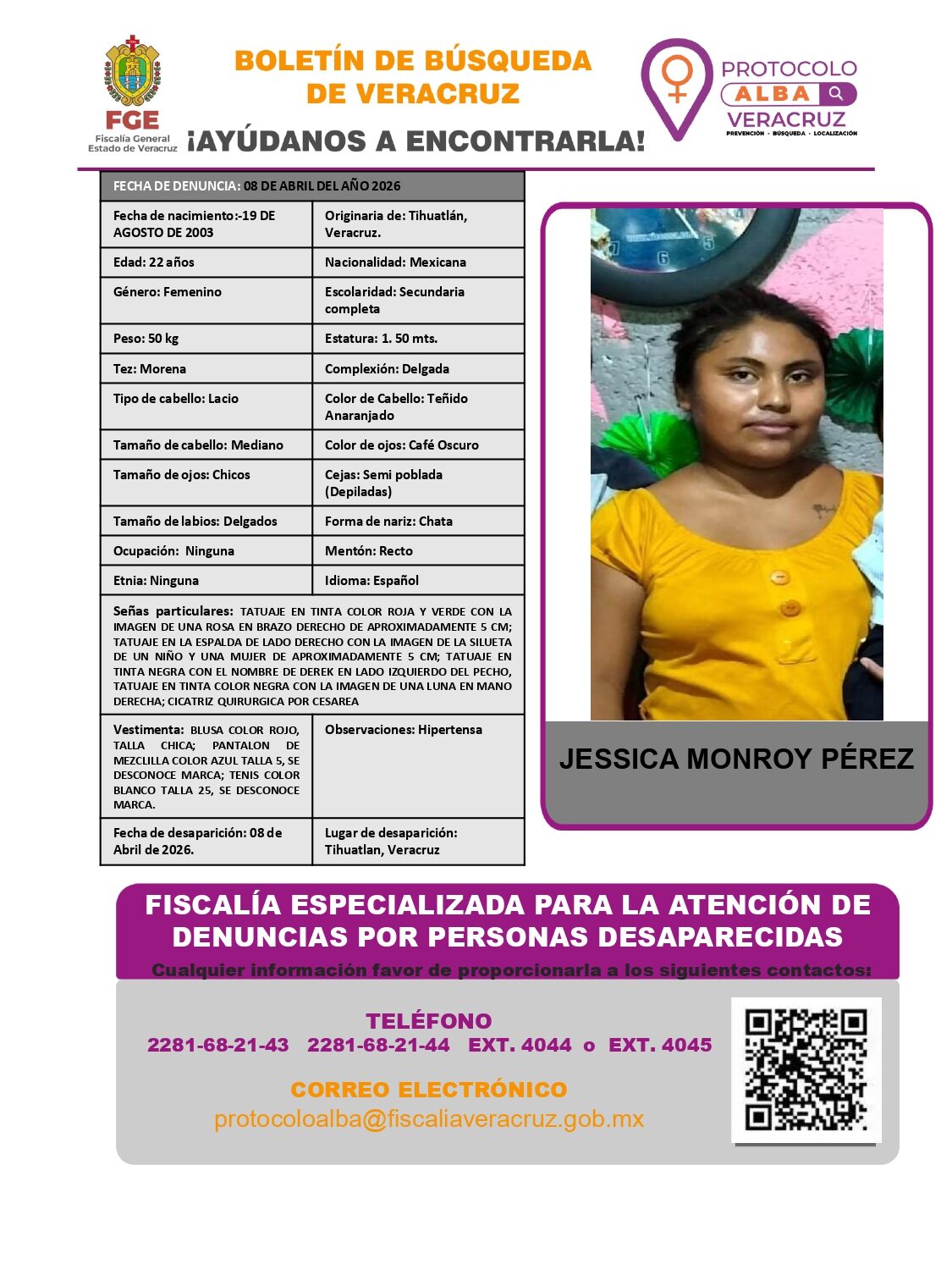 JESSICA MONROY PEREZ