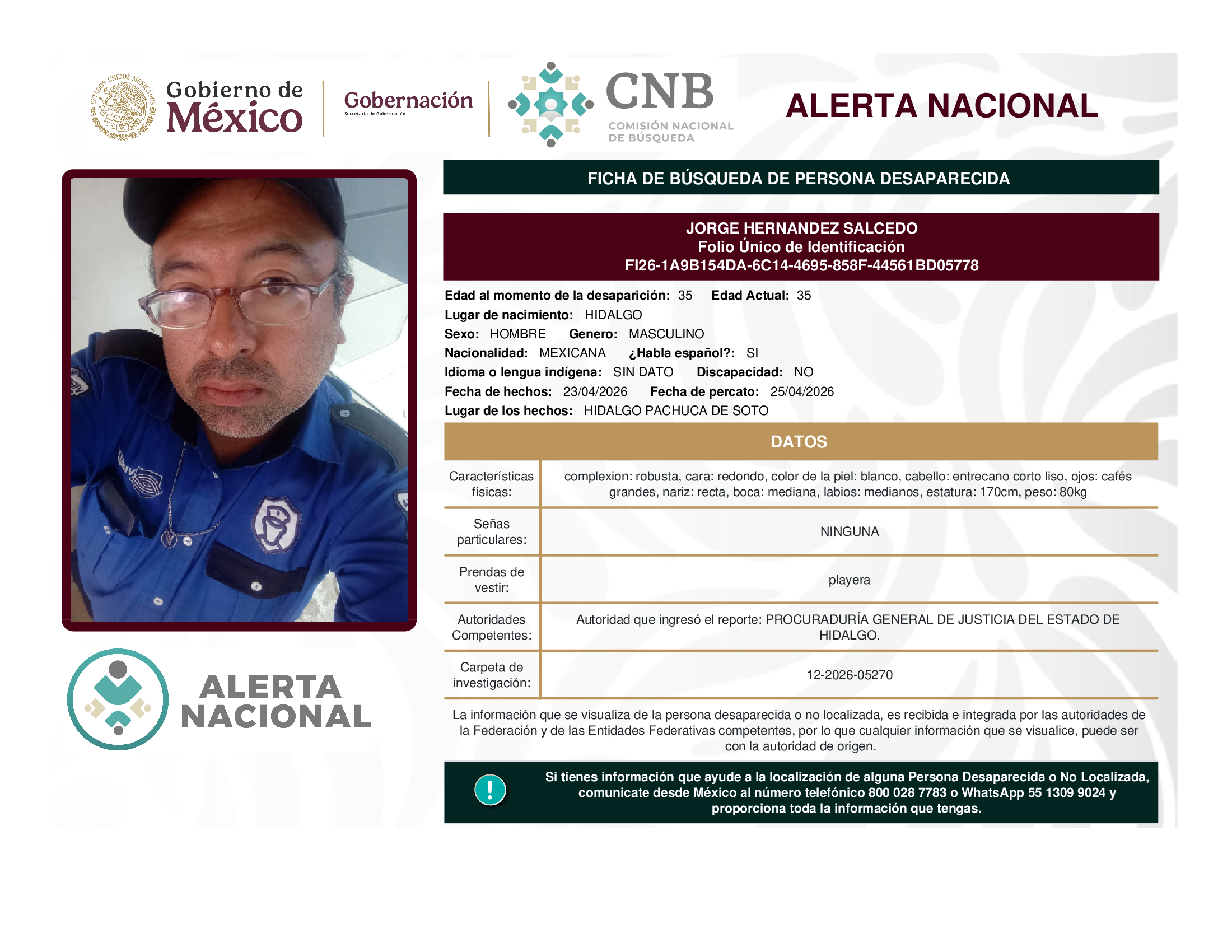 JORGE HERNANDEZ SALCEDO
