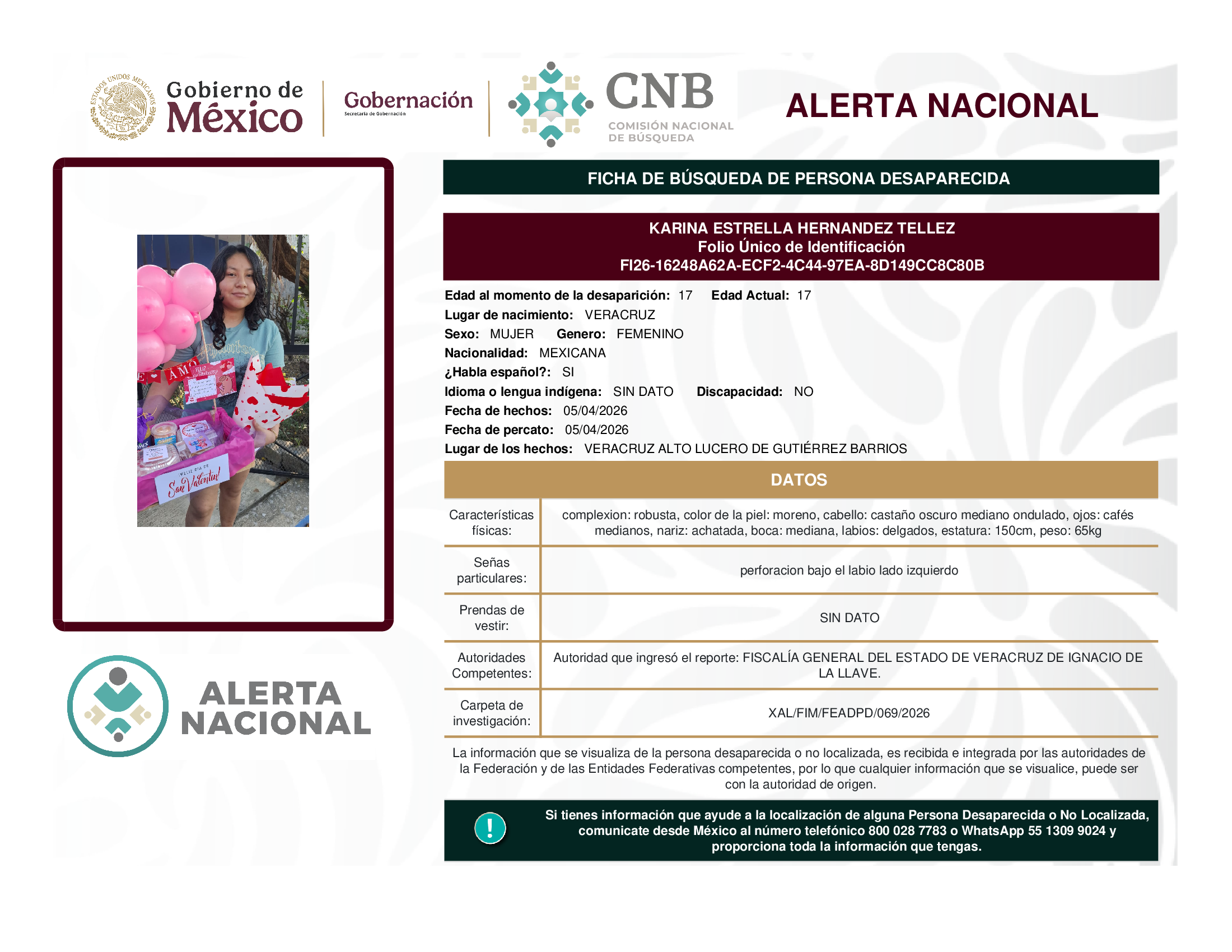 KARINA ESTRELLA HERNANDEZ TELLEZ