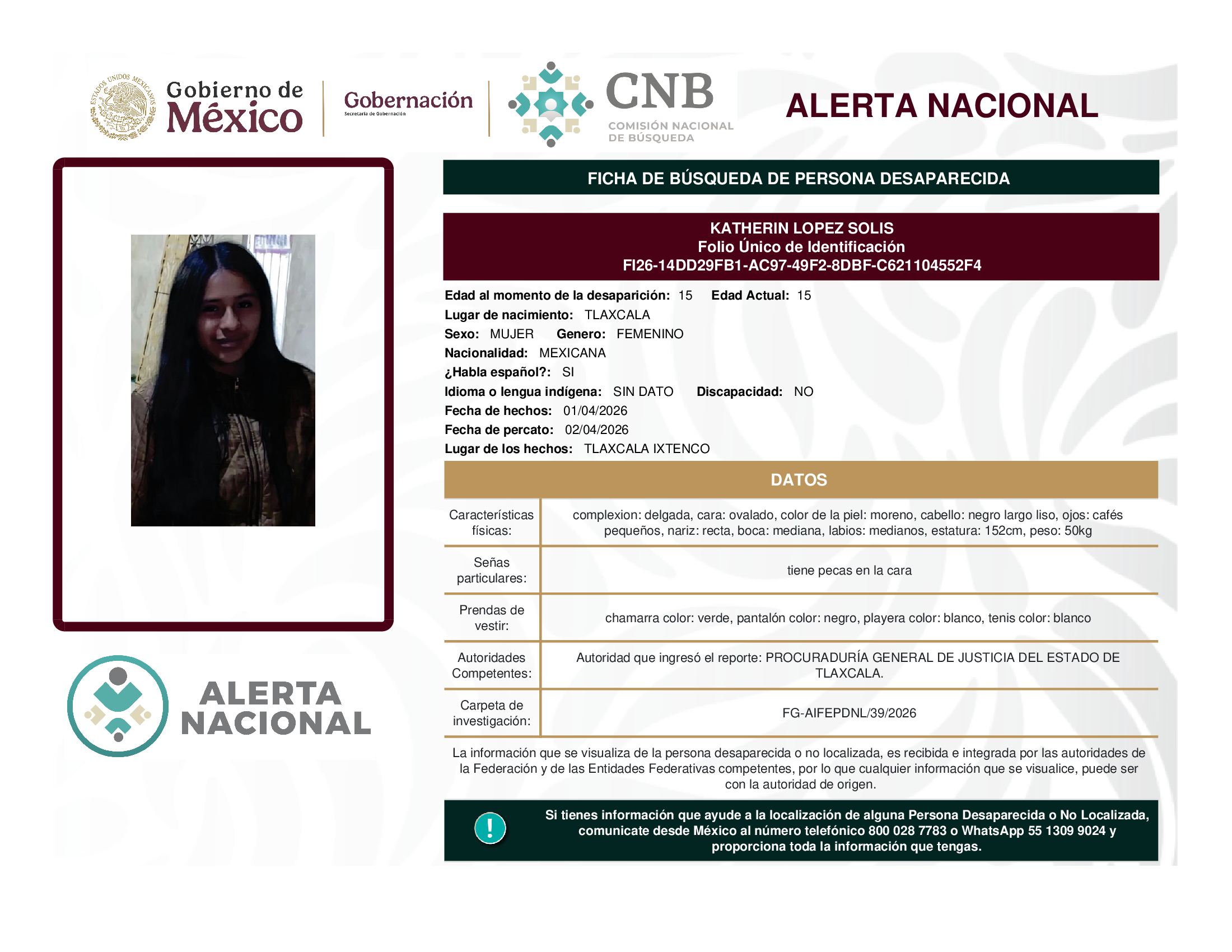 KATHERIN LOPEZ SOLIS