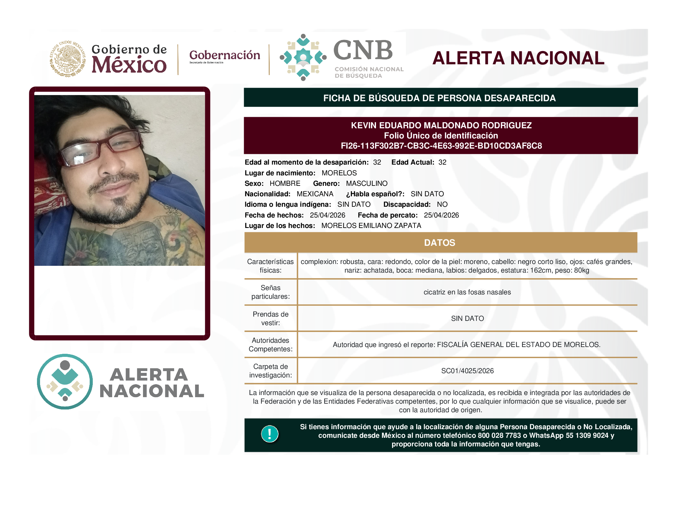 KEVIN EDUARDO MALDONADO RODRIGUEZ