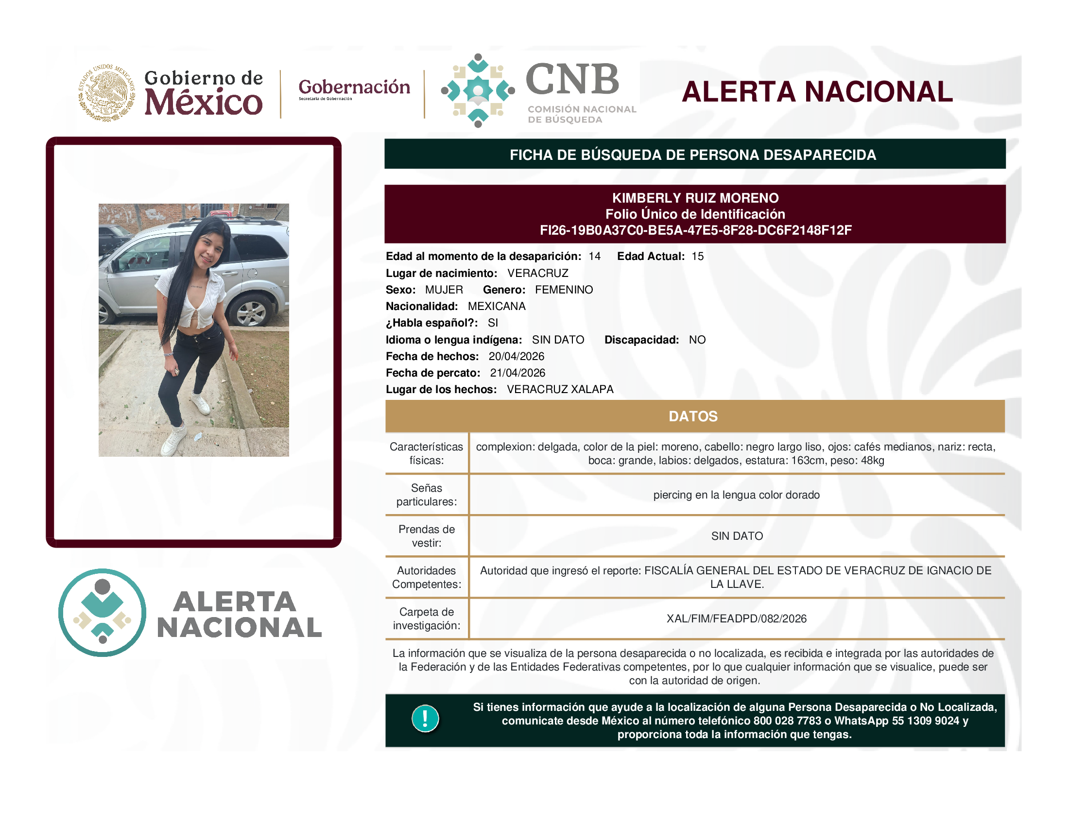 KIMBERLY RUIZ MORENO