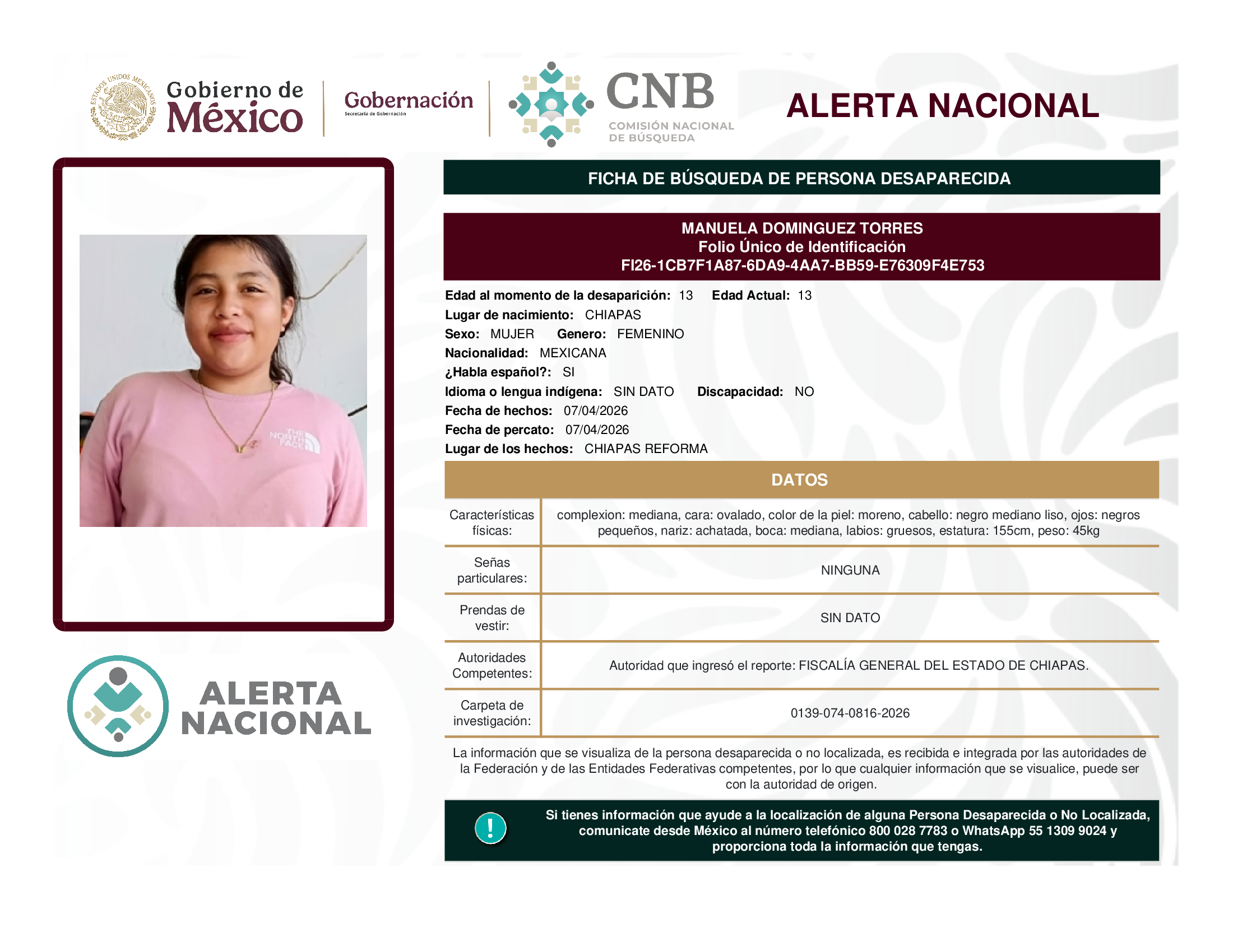 MANUELA DOMINGUEZ TORRES