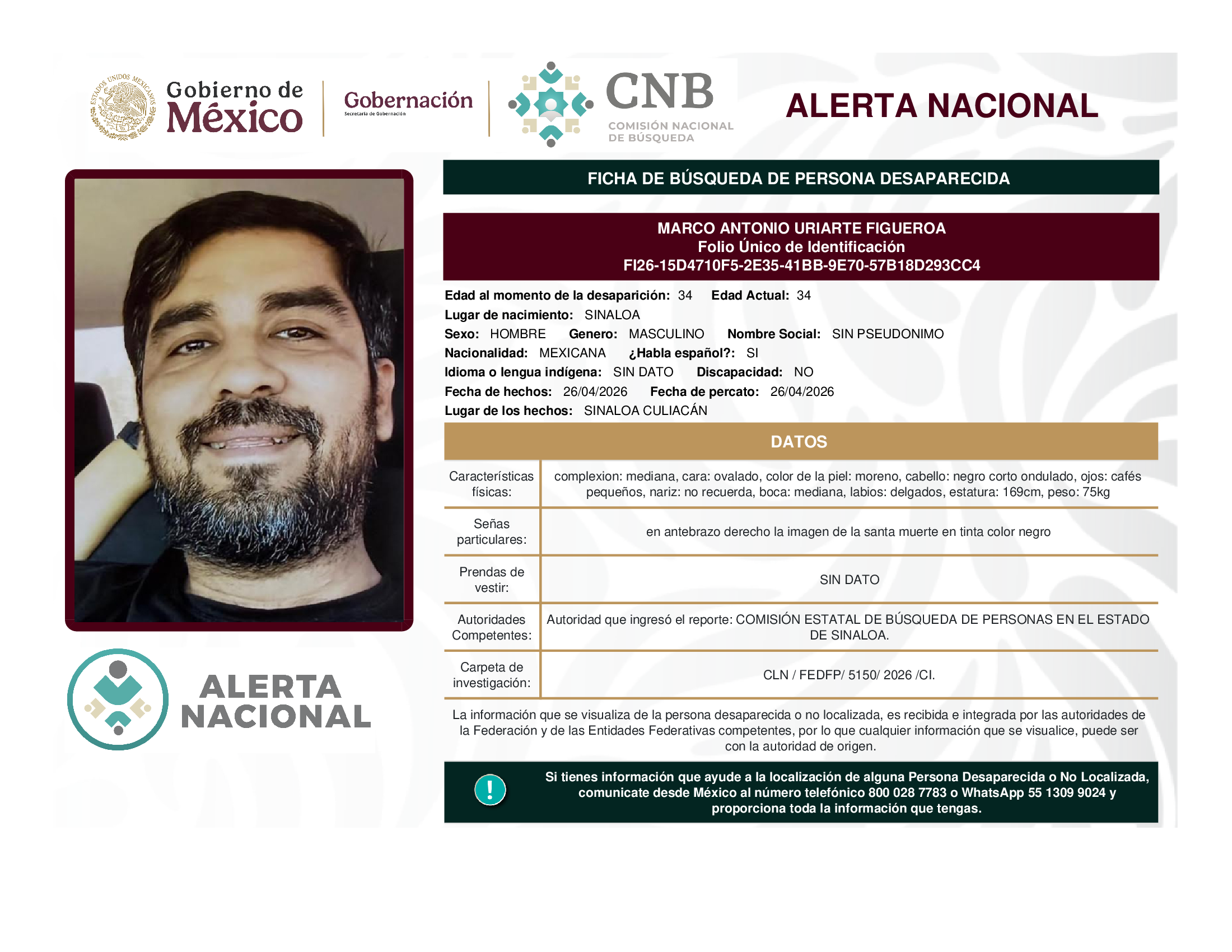 MARCO ANTONIO URIARTE FIGUEROA