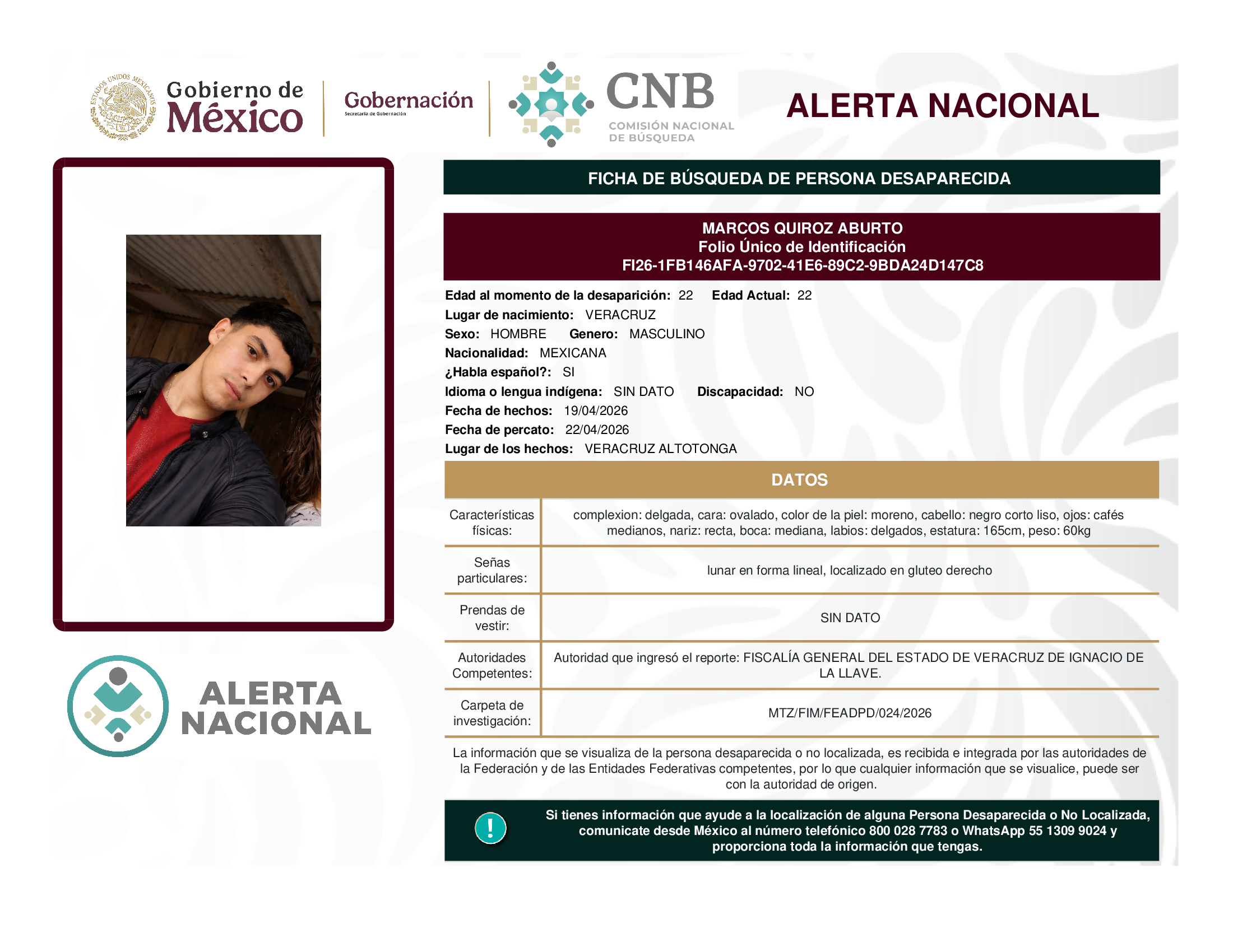 MARCOS QUIROZ ABURTO