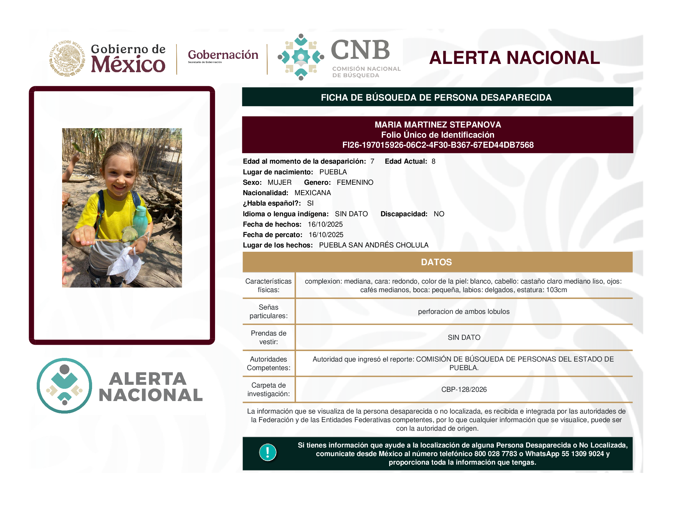 MARIA MARTINEZ STEPANOVA