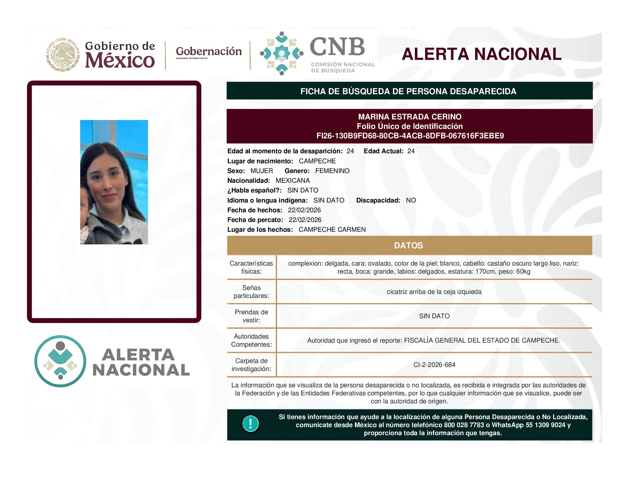 MARINA ESTRADA CERINO