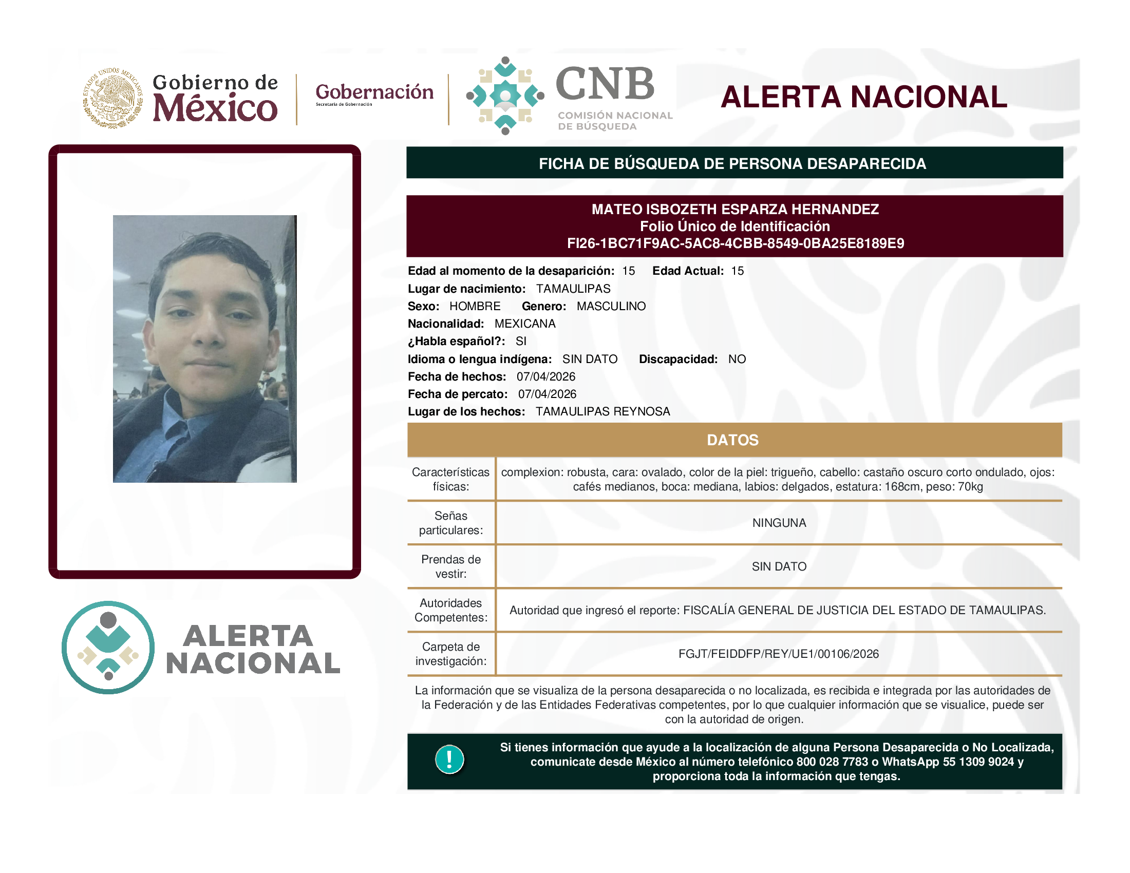 MATEO ISBOZETH ESPARZA HERNANDEZ