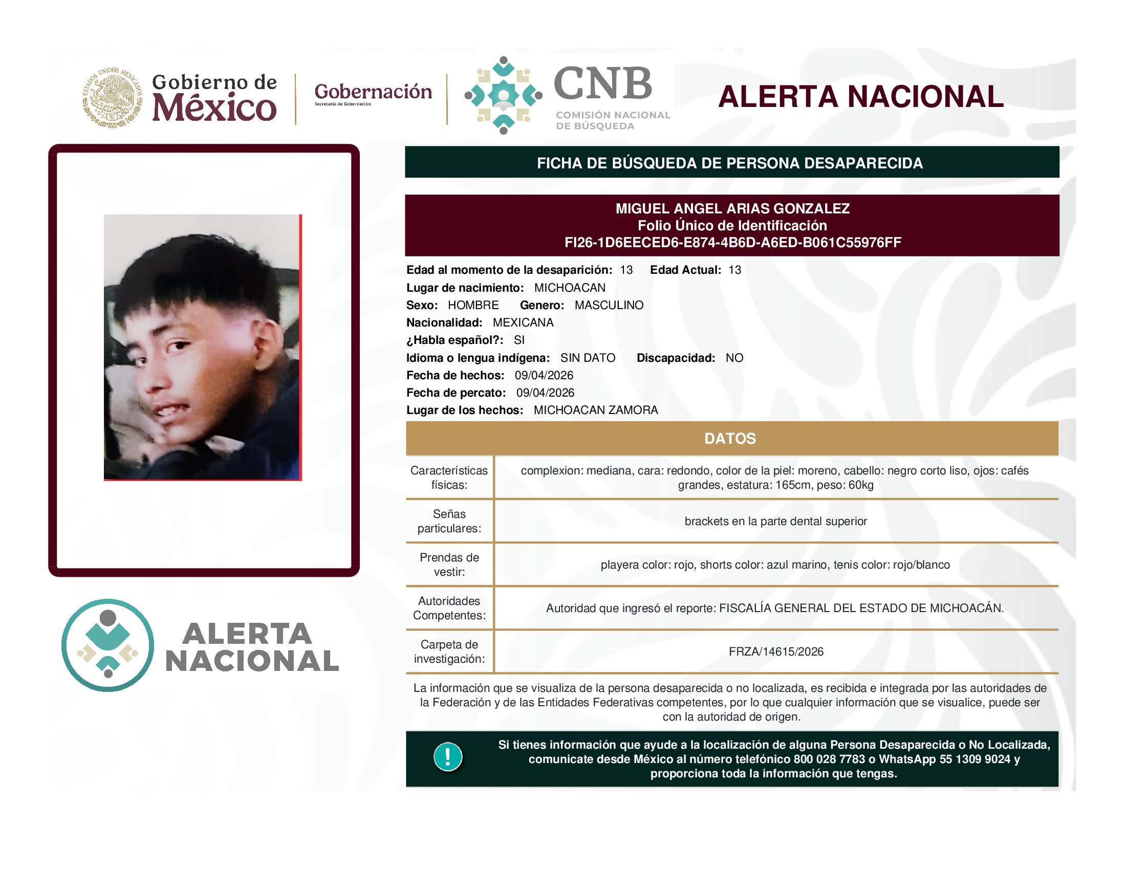 MIGUEL ANGEL ARIAS GONZALEZ