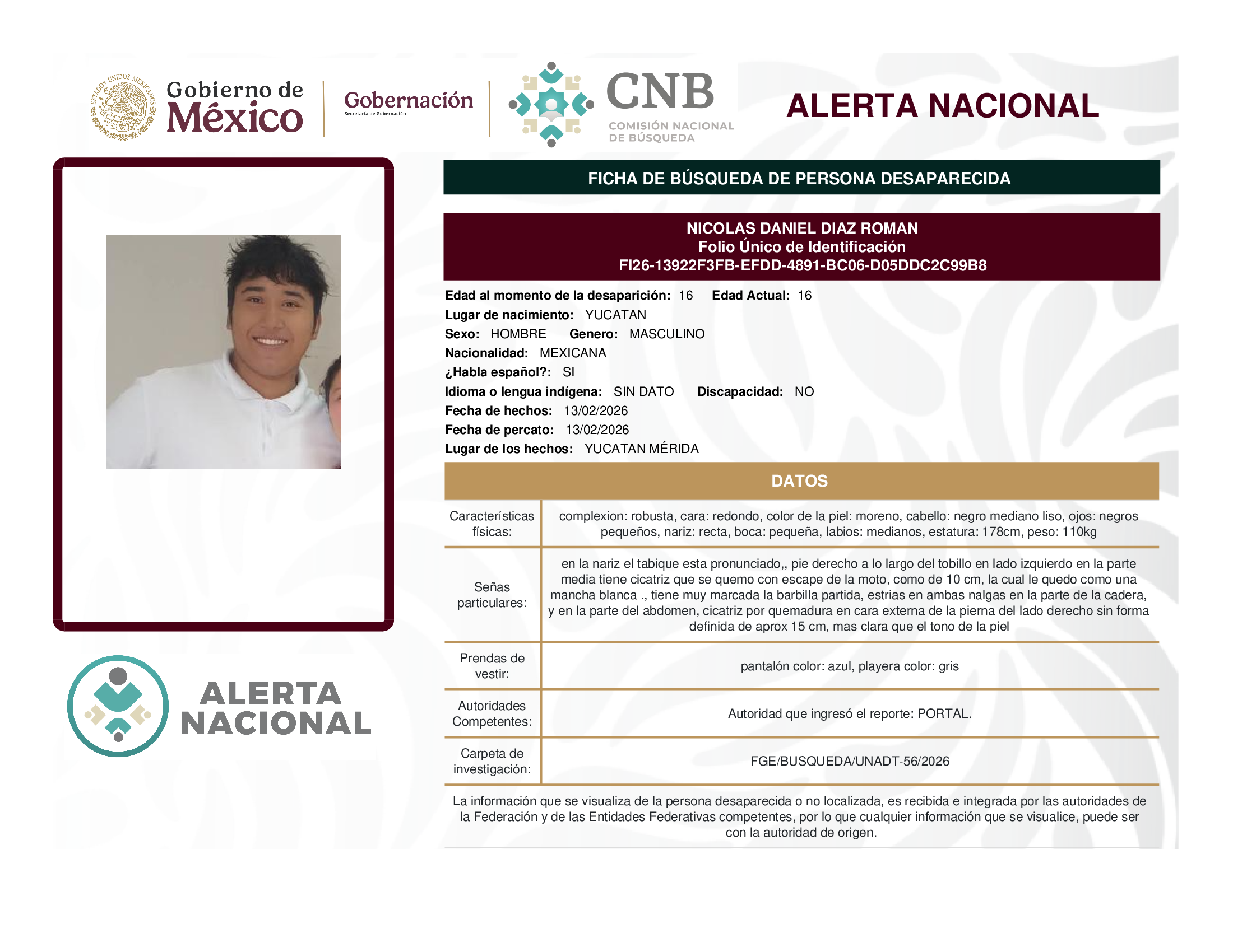 NICOLAS DANIEL DIAZ ROMAN