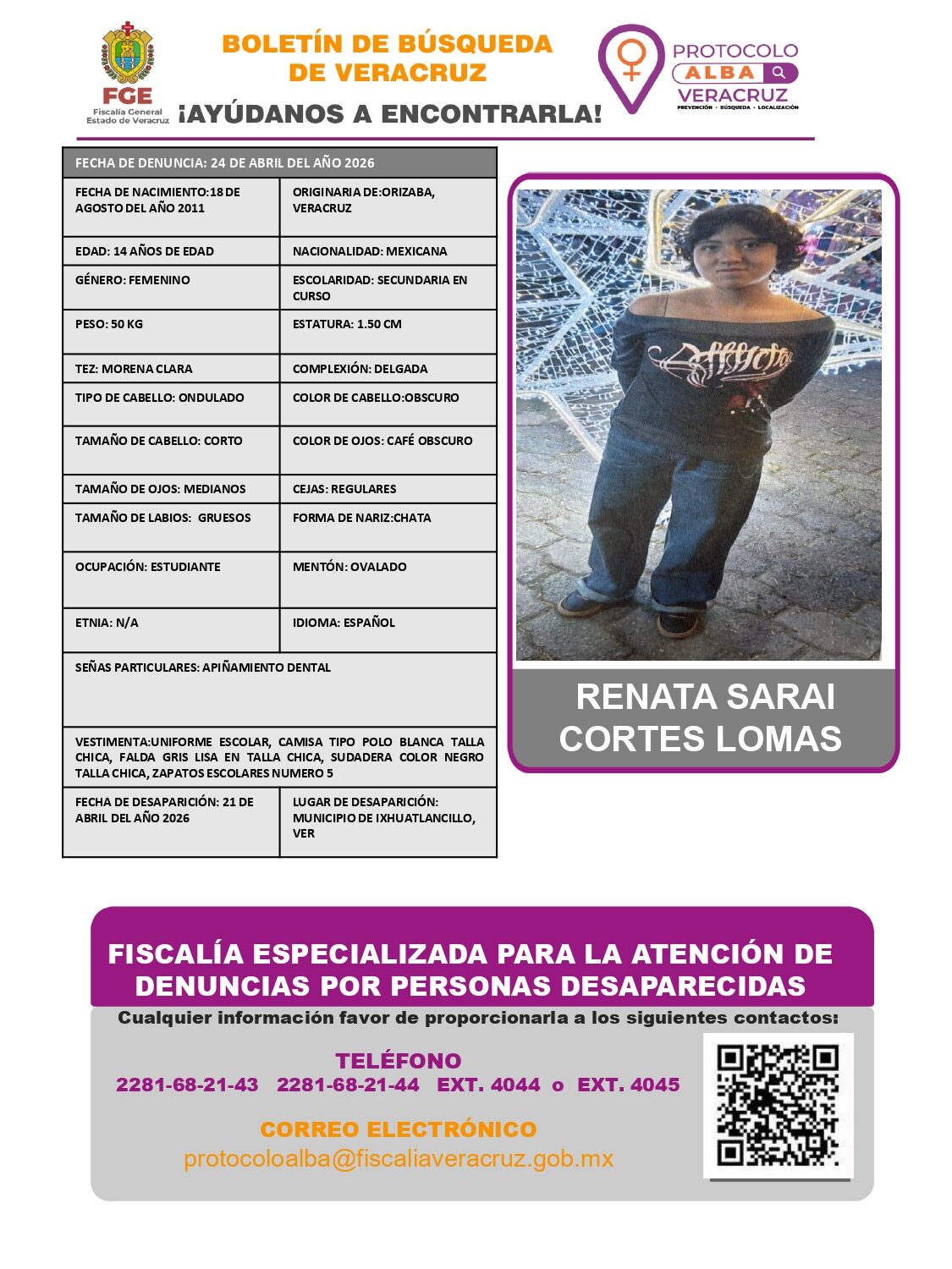 RENATA SARAI CORTES LOMAS