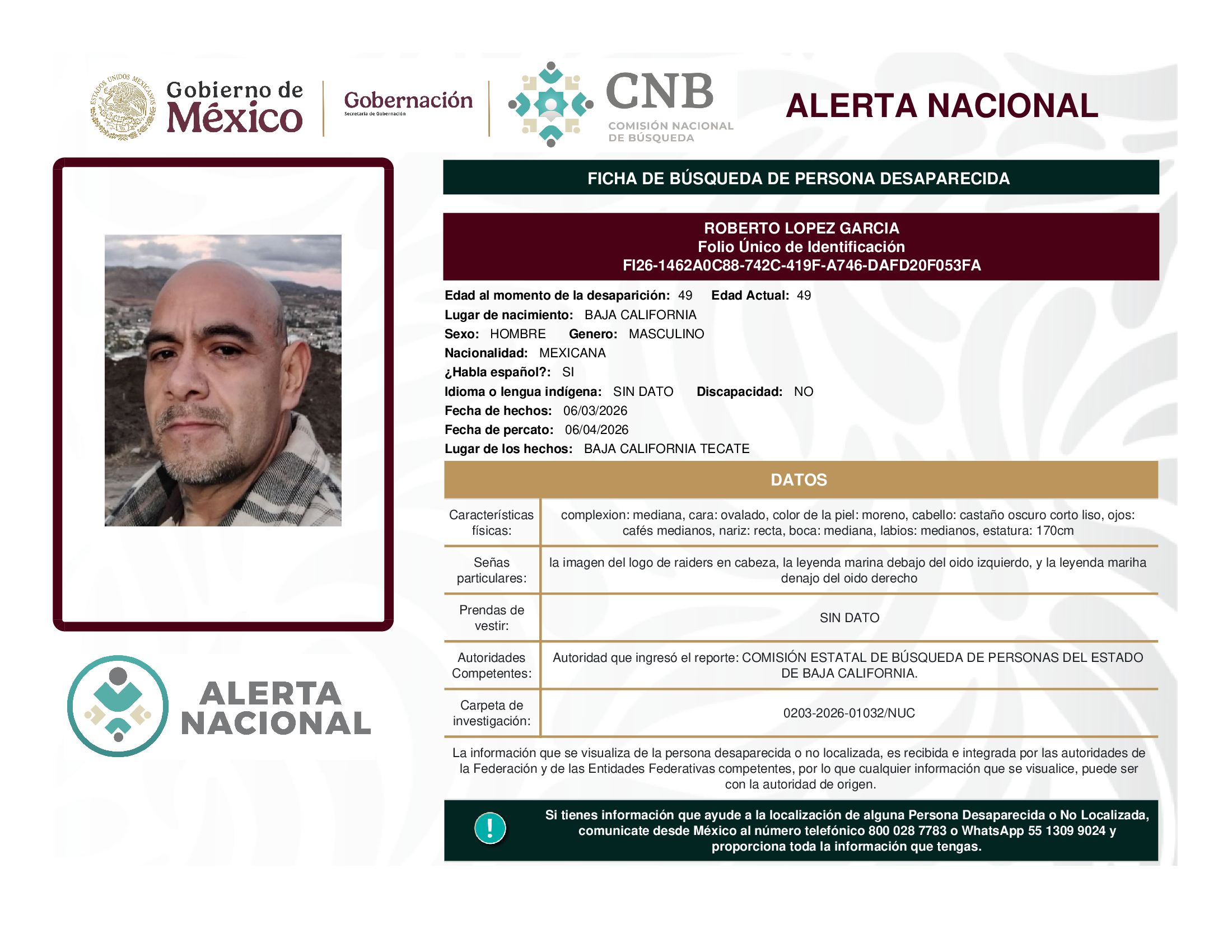 ROBERTO LOPEZ GARCIA