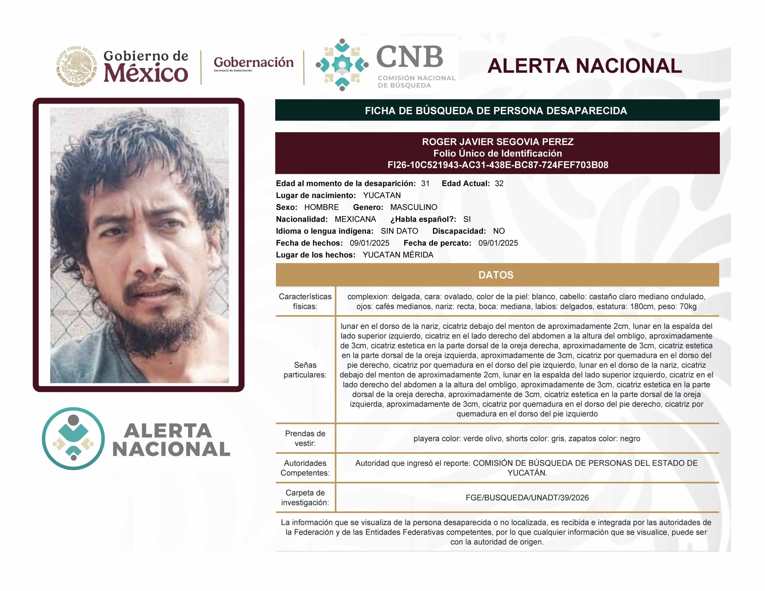 ROGER JAVIER SEGOVIA PEREZ