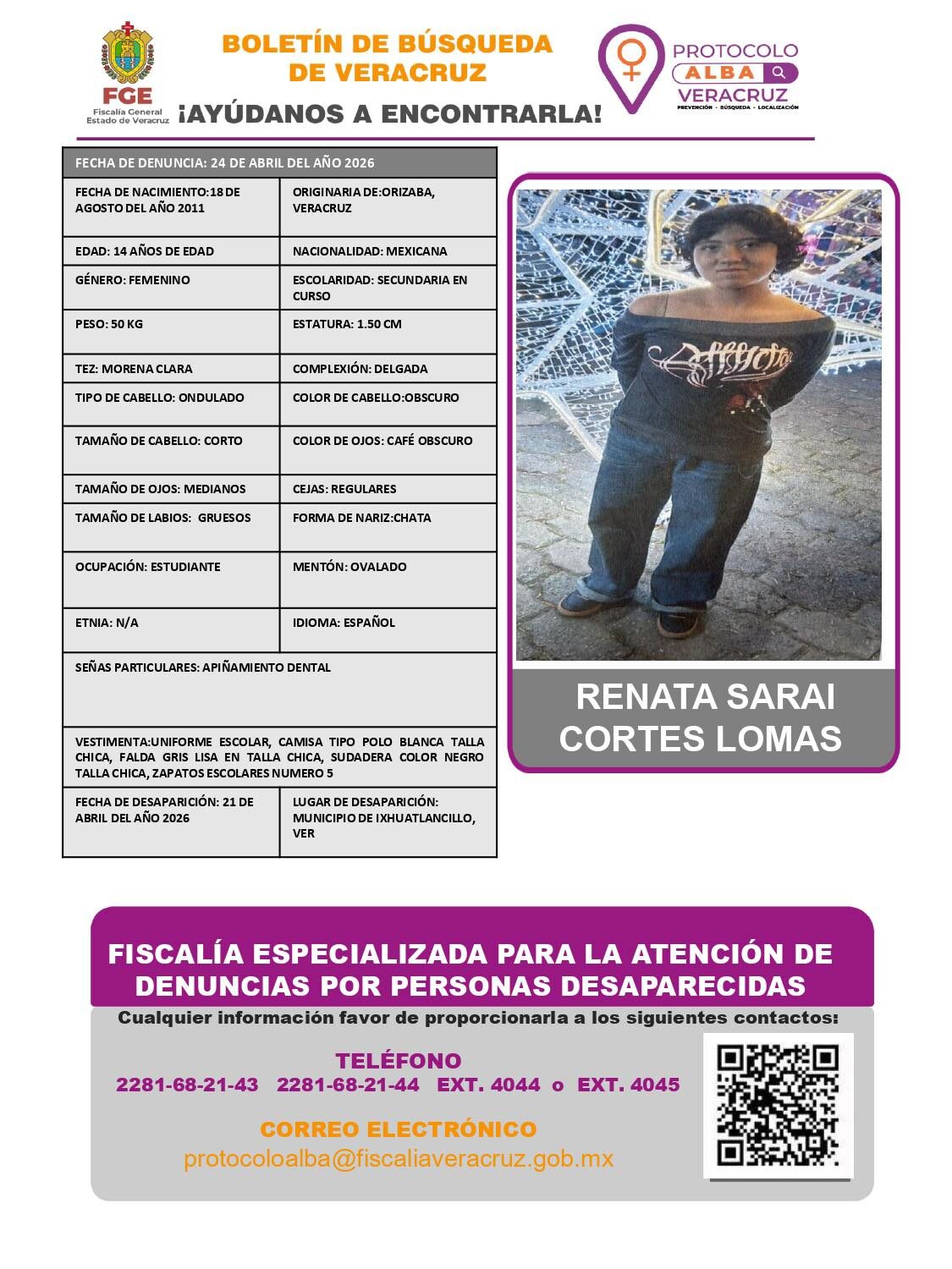 Renata Saraí Cortés Lomas