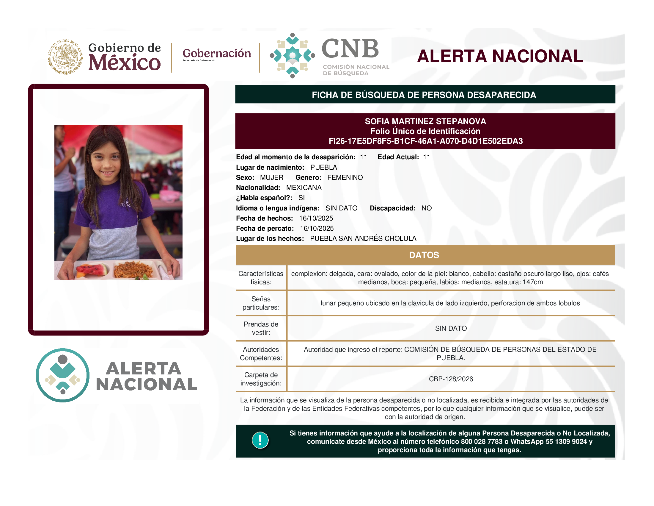 SOFIA MARTINEZ STEPANOVA