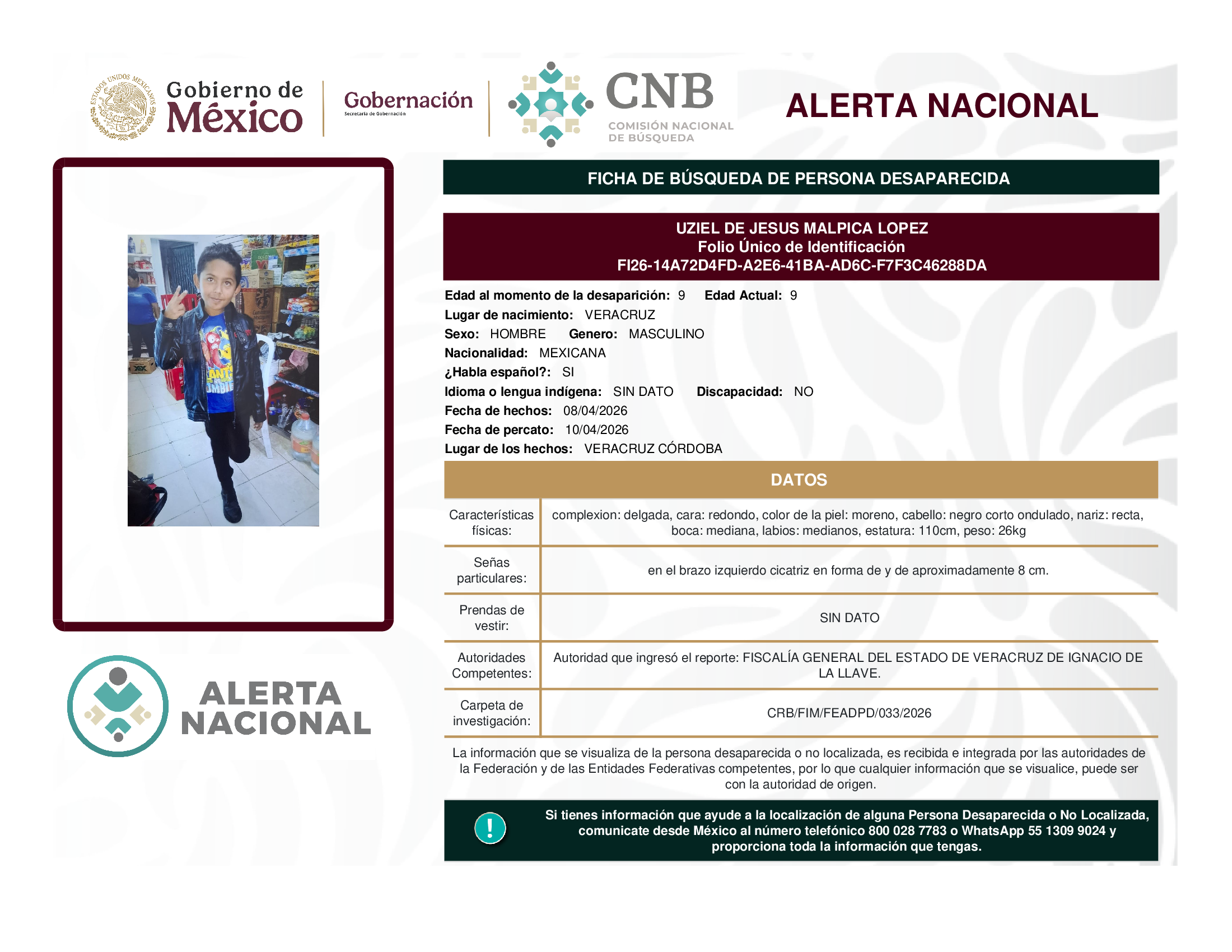 UZIEL DE JESUS MALPICA LOPEZ