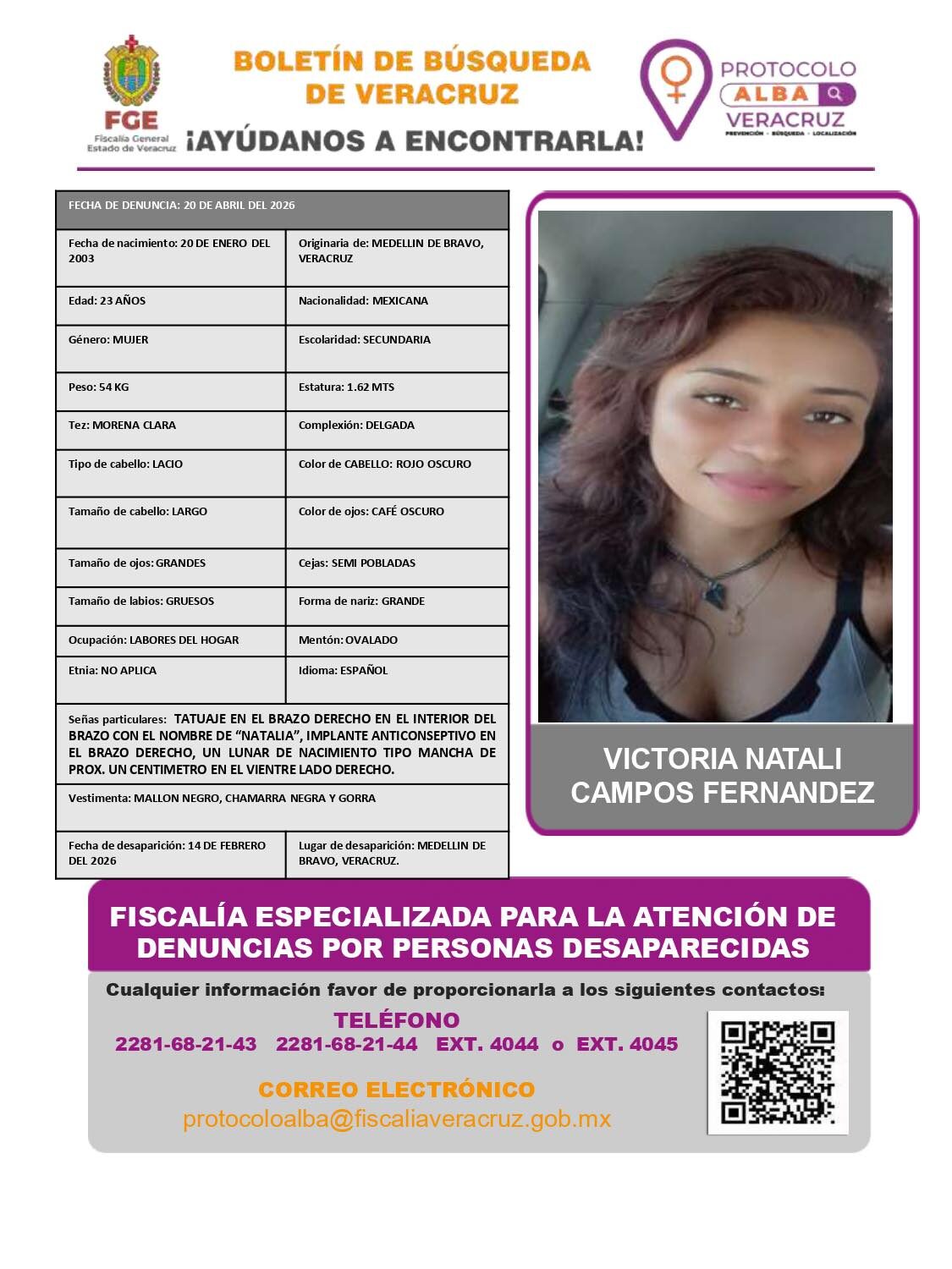 Victoria Natali Campos Fernández