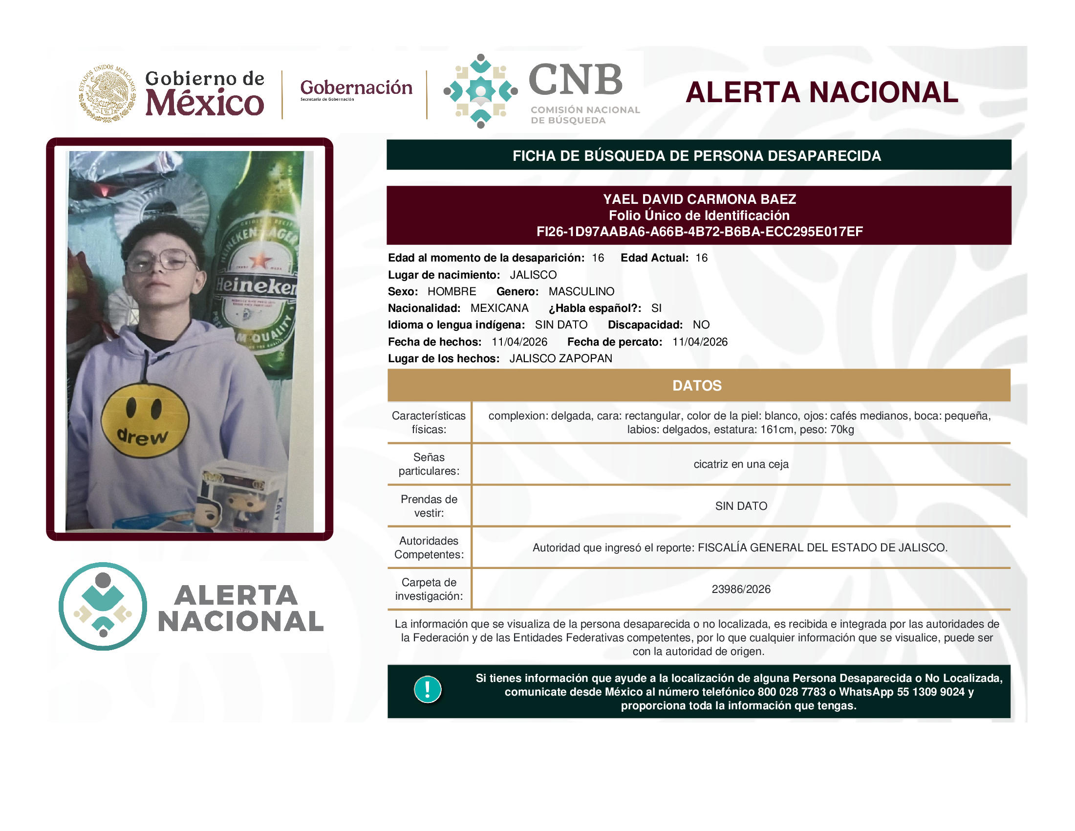 YAEL DAVID CARMONA BAEZ