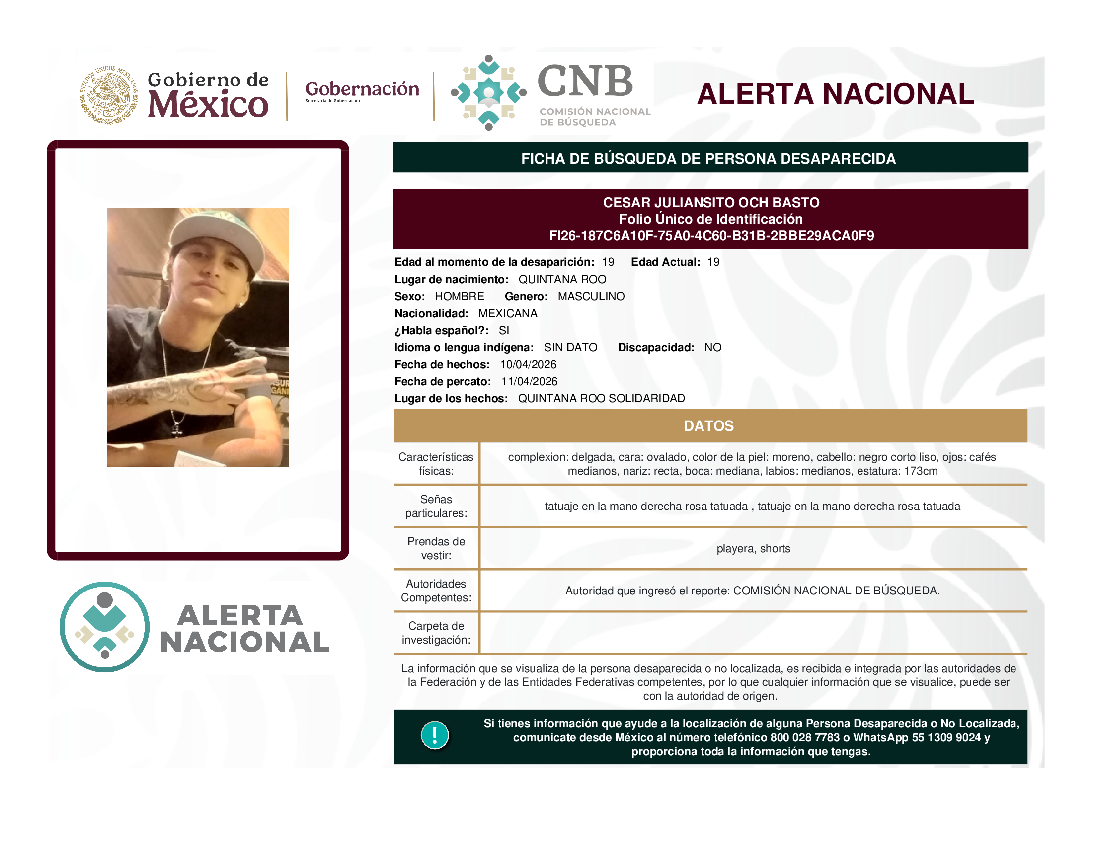 CESAR JULIANSITO OCH BASTO