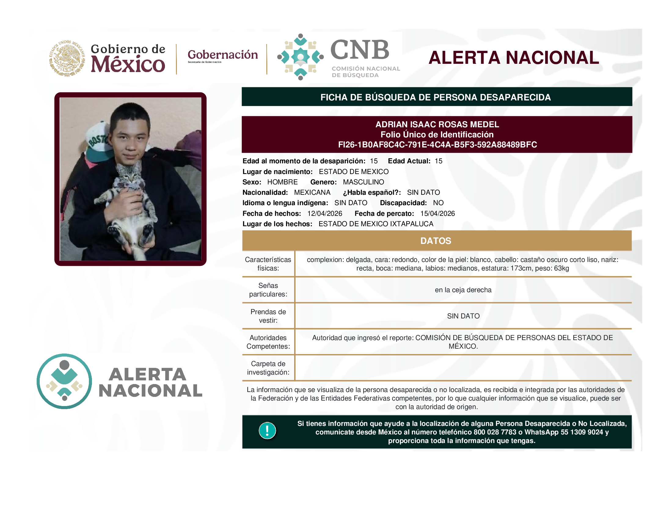 ADRIAN ISAAC ROSAS MEDEL